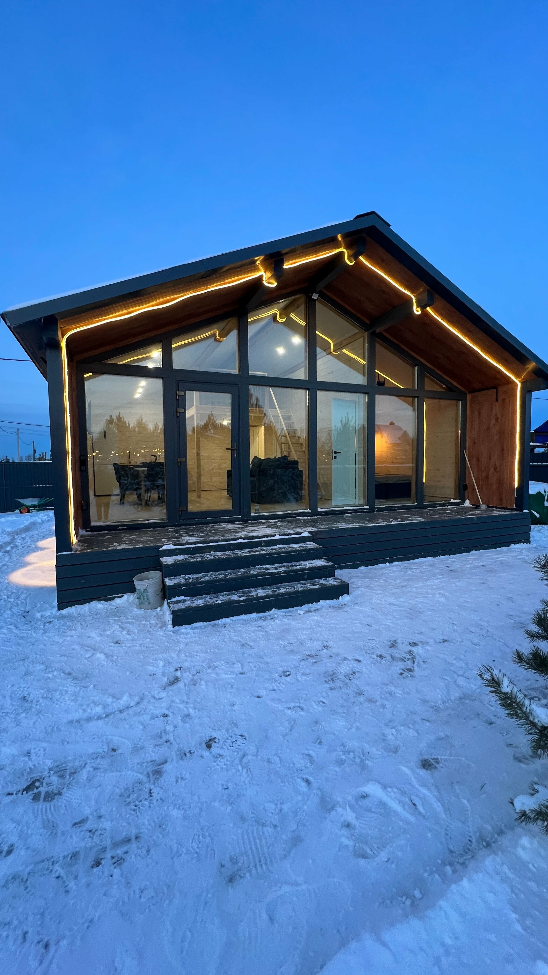 Коттедж с видом на лес