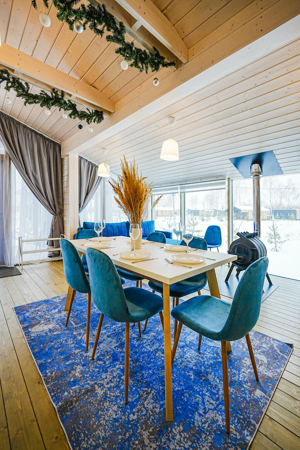 Дубль Дом с 3 спальнями и купелью