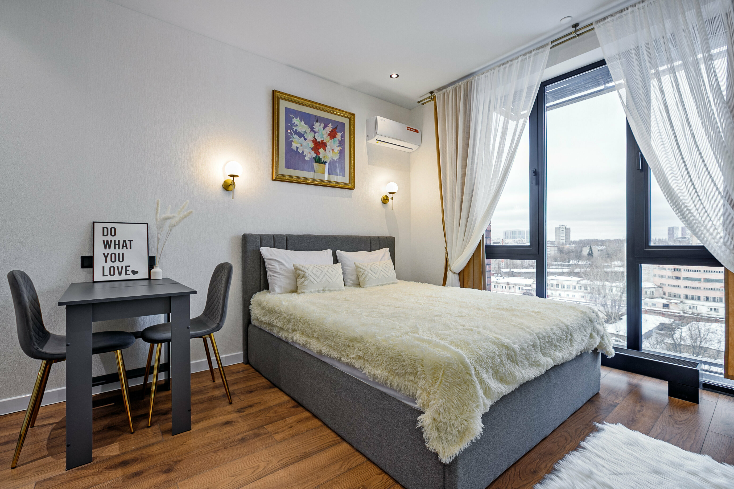 Двухместный номер-студия Делюкс с 1 кроватью