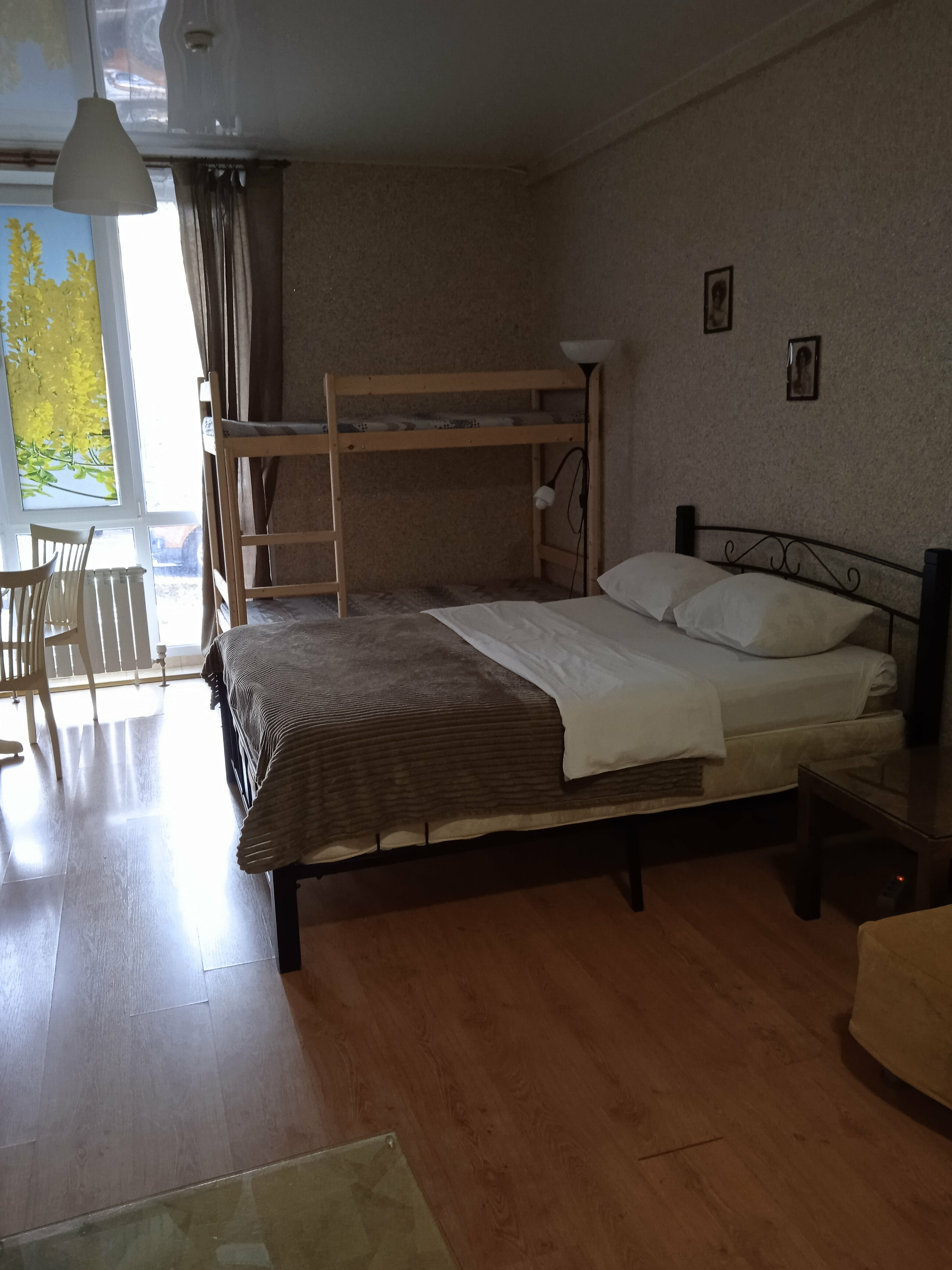 Cемейный номер с собственной ванной комнатой