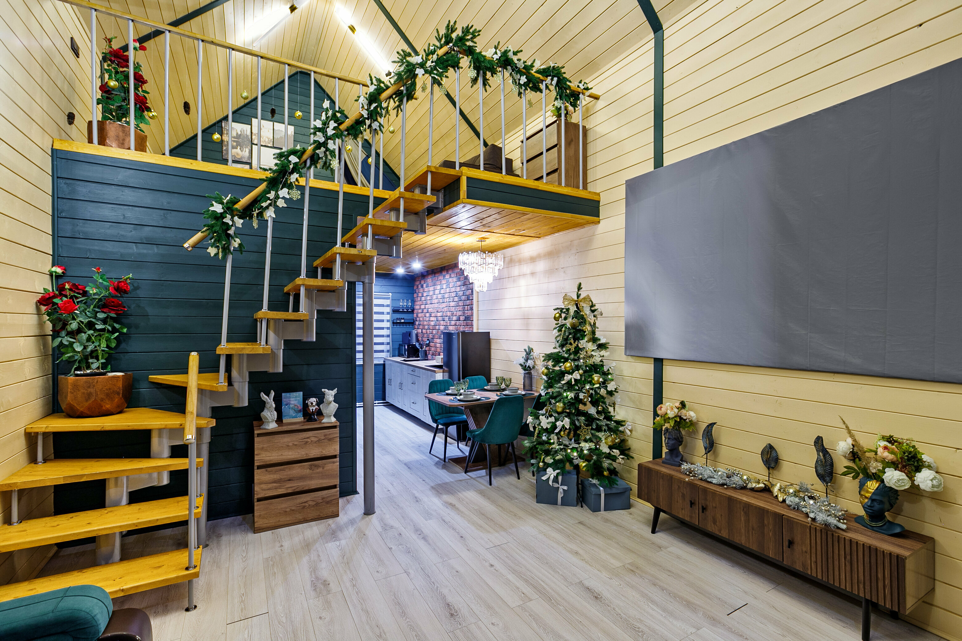 Двухуровневые апартаменты