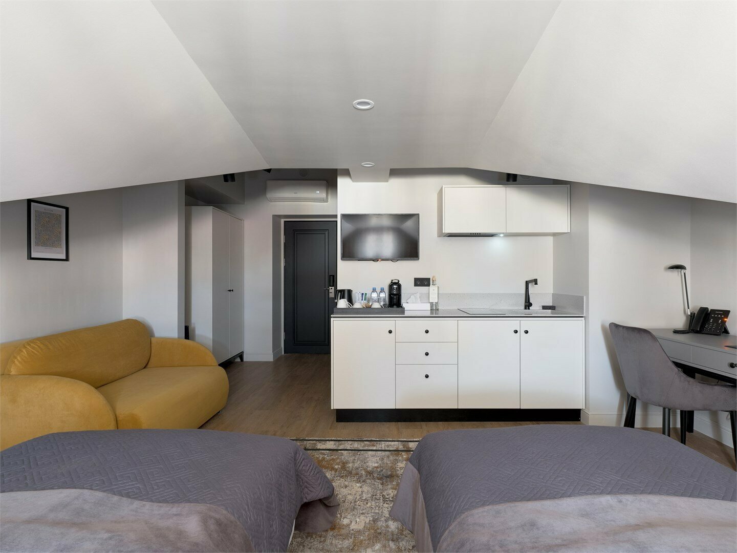 Двухместный номер с 2 отдельными кроватями и ванной