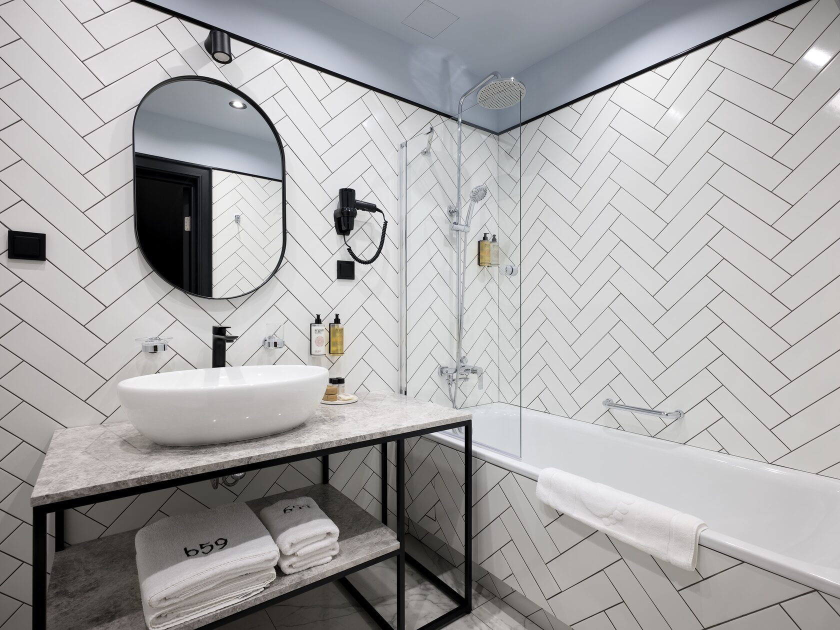 Двухместный номер с 1 кроватью и собственной ванной комнатой