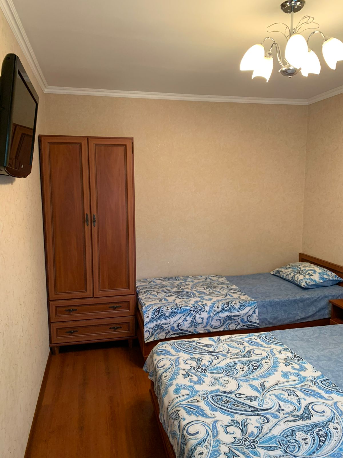 Бюджетный трехместный номер