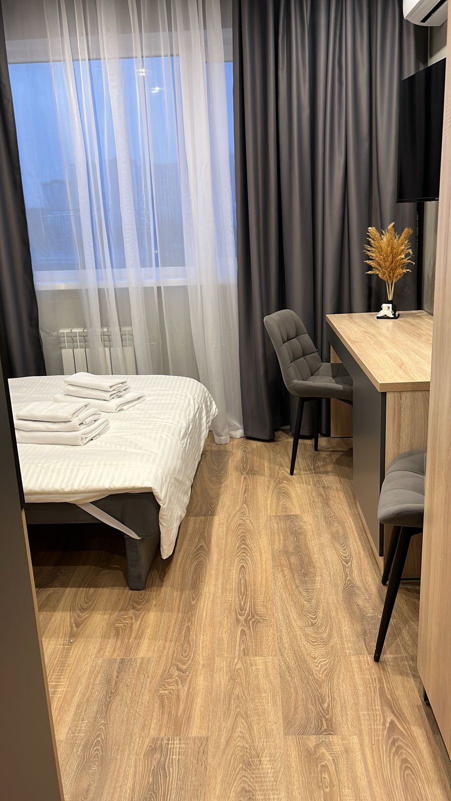 Семейный двухместный номер с 1 кроватью