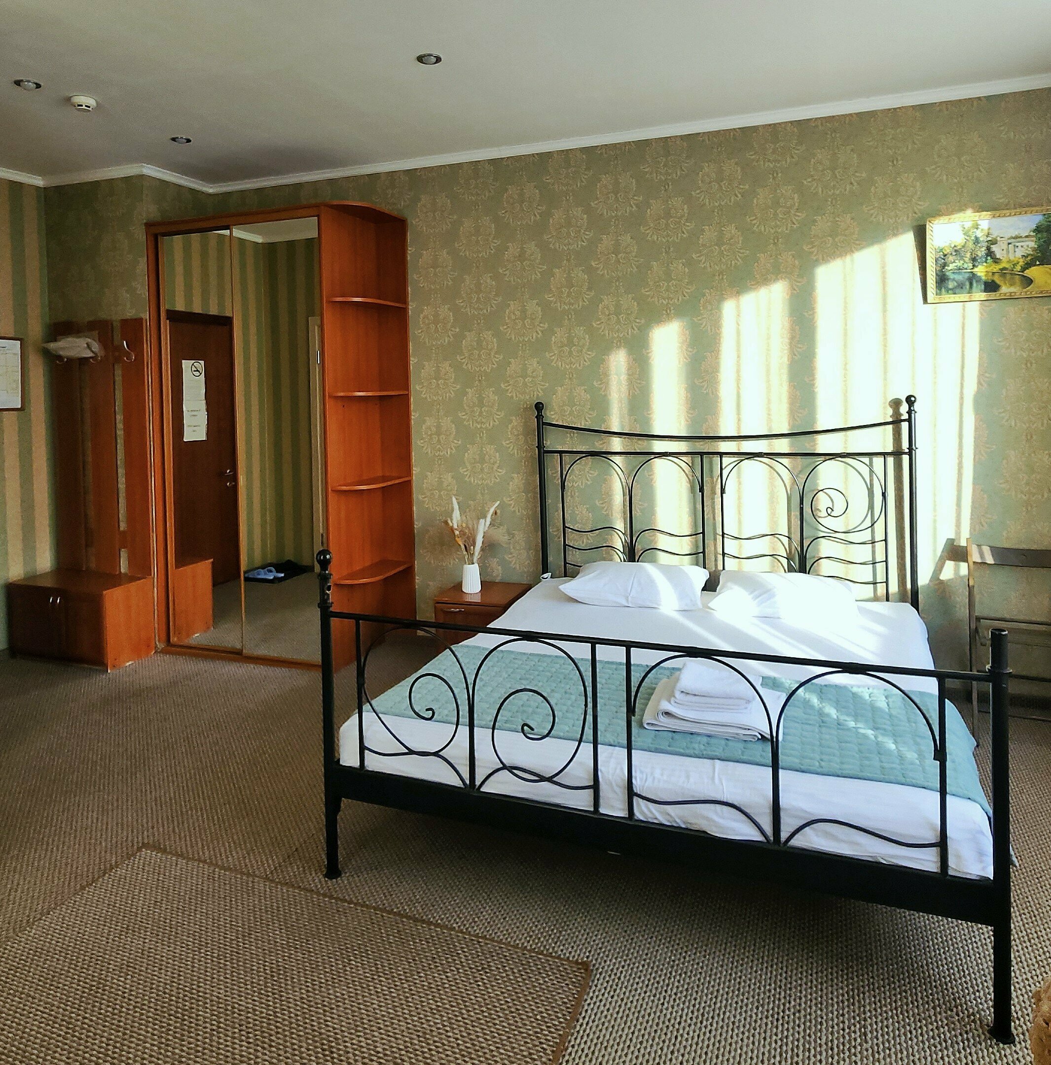 Двухместный номер с 1 кроватью и собственной ванной комнатой