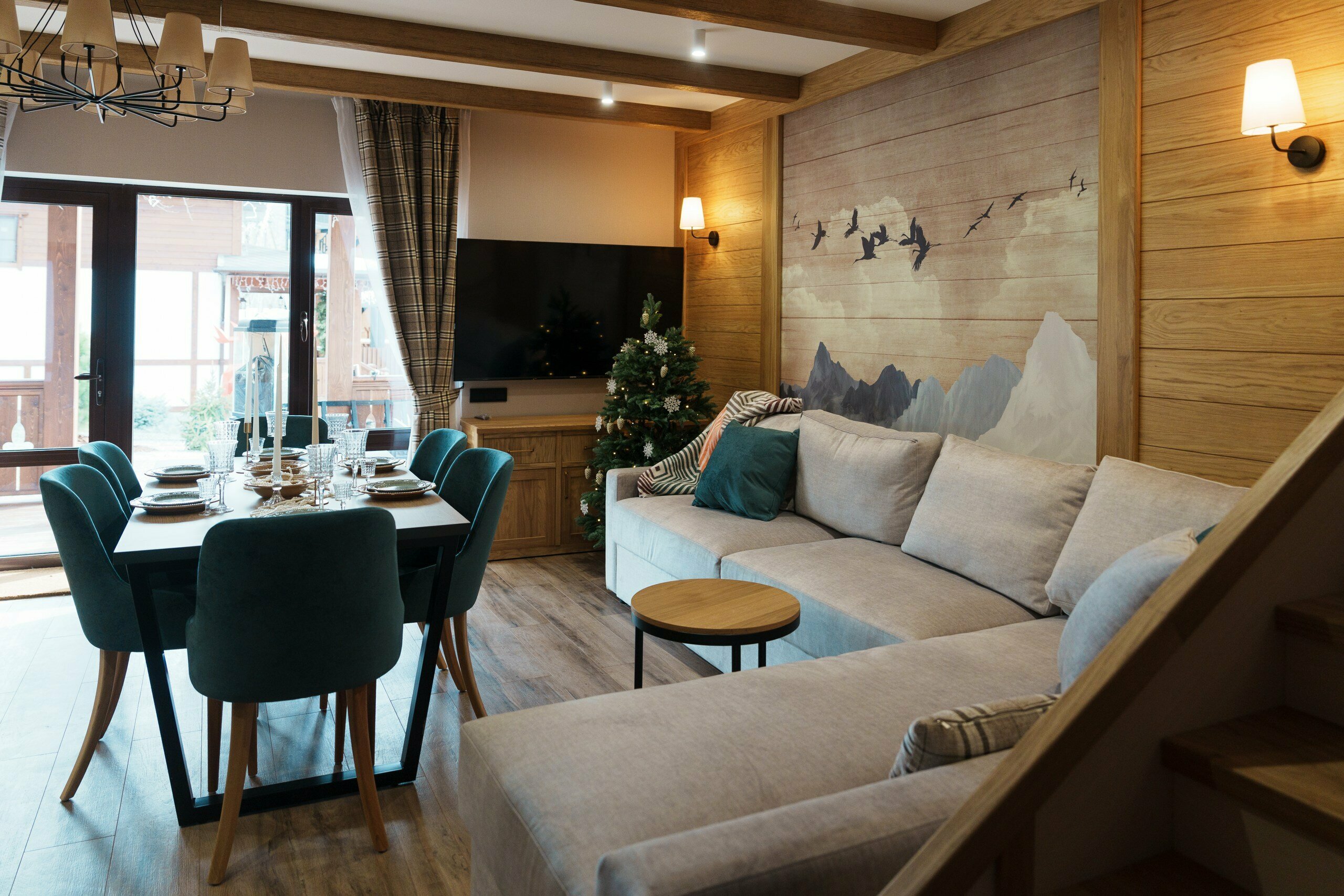 Шале с 2 спальнями