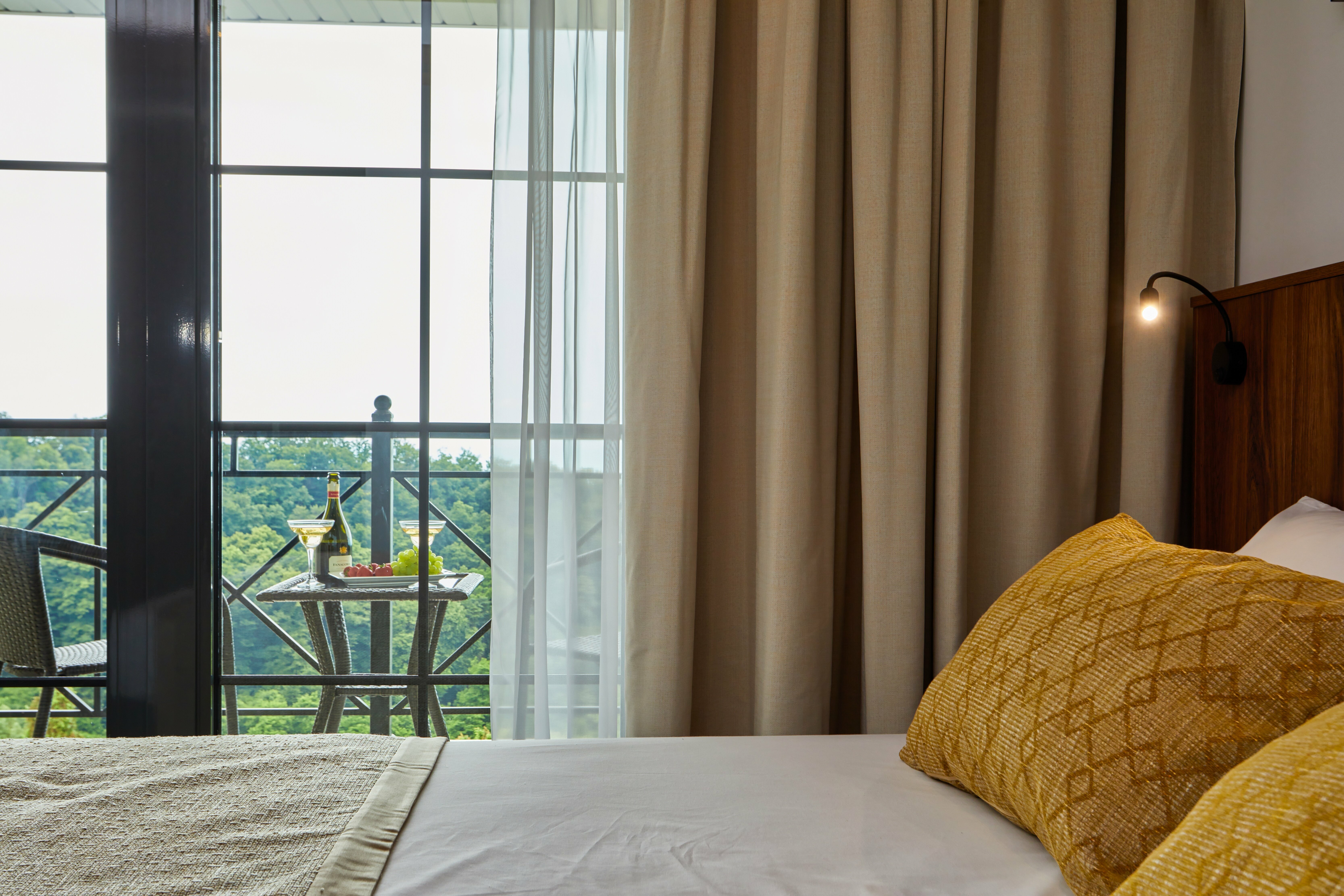 Двухместный номер с 1 кроватью и балконом, вид на море