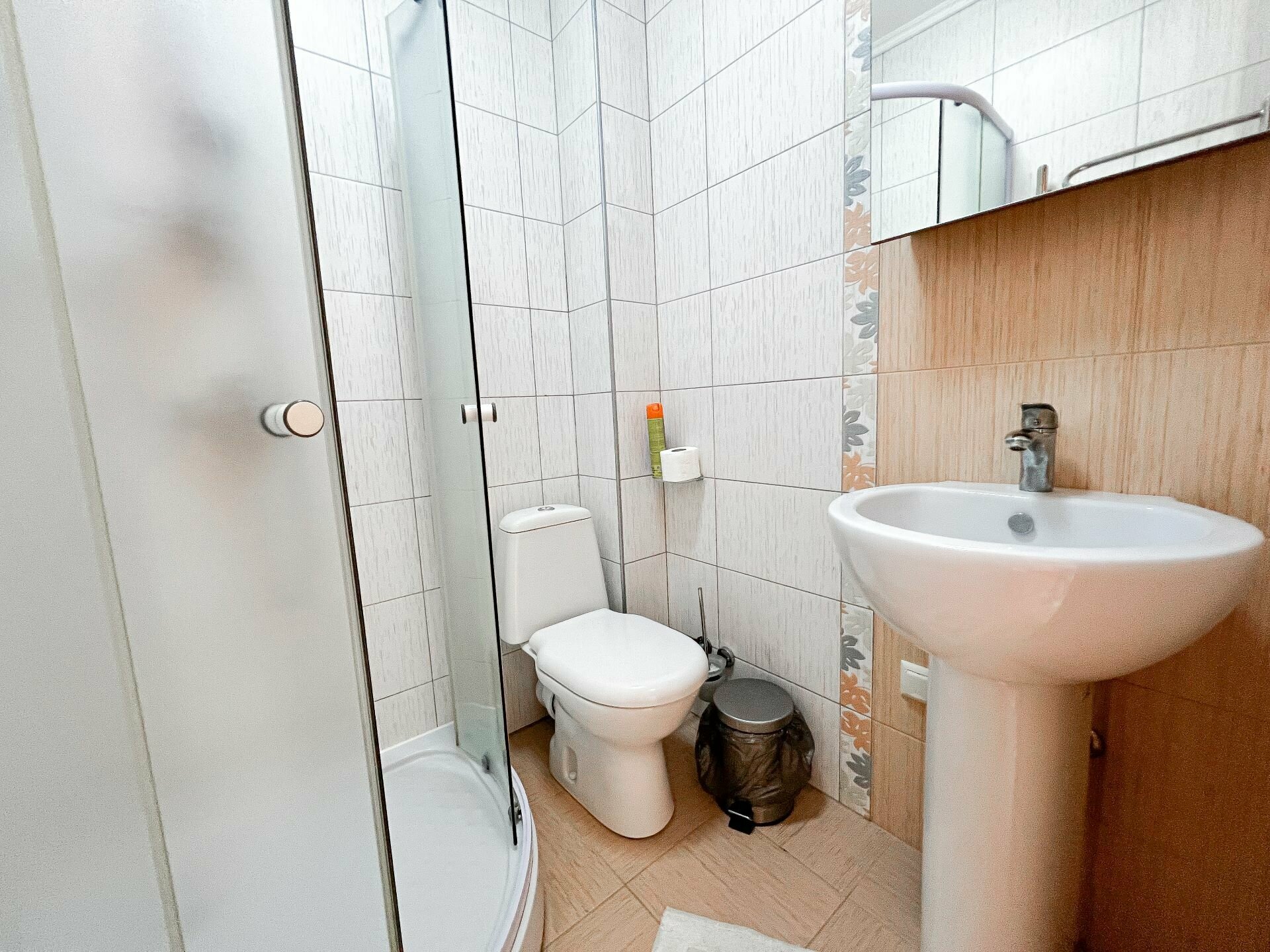 Двухместный номер с 1 кроватью и балконом