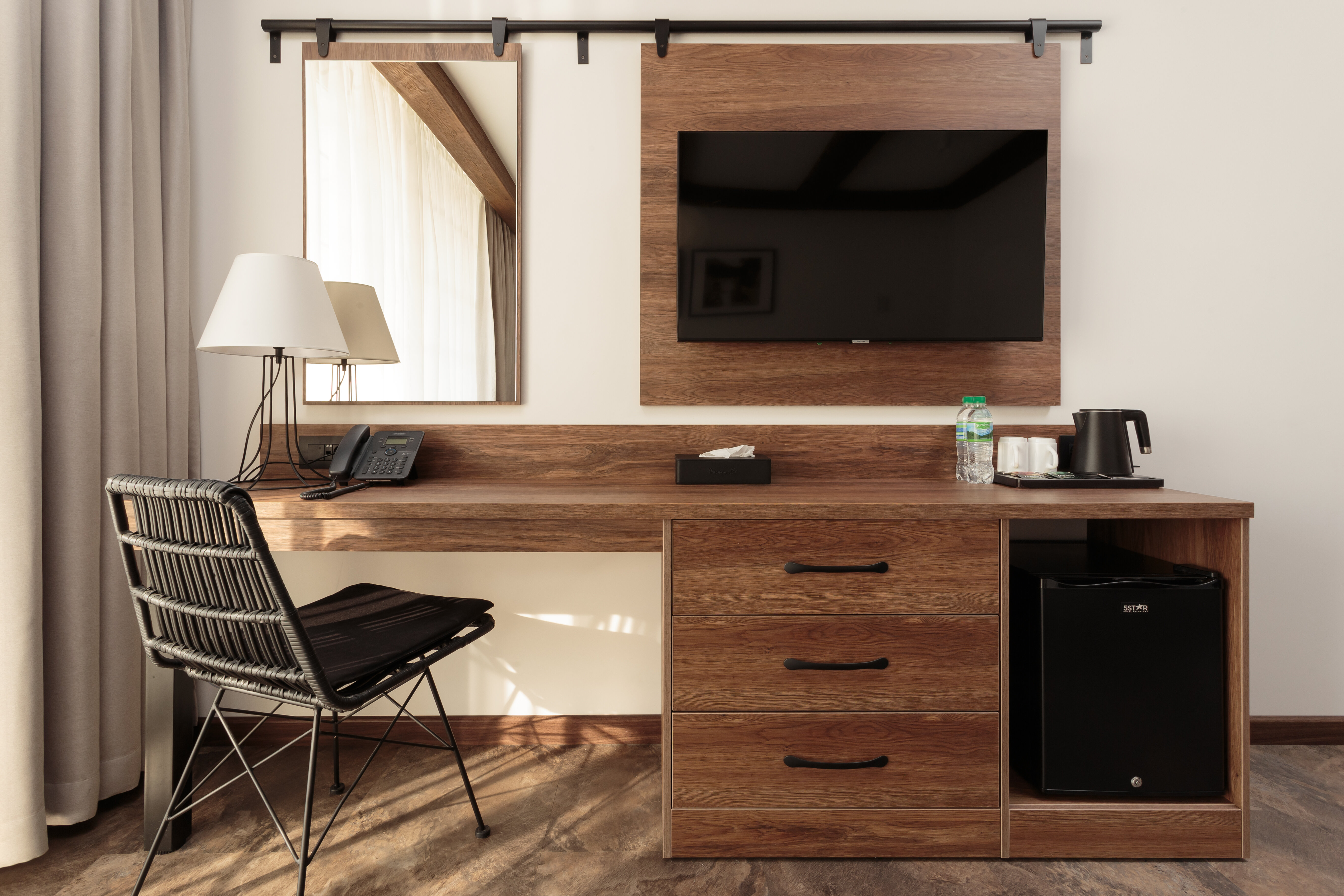 Улучшенный номер с кроватью размера «queen-size»