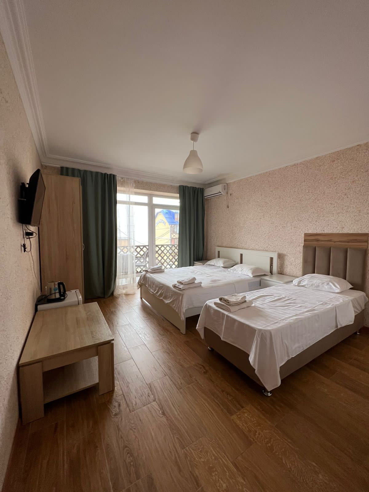 Трехместный номер с видом на море