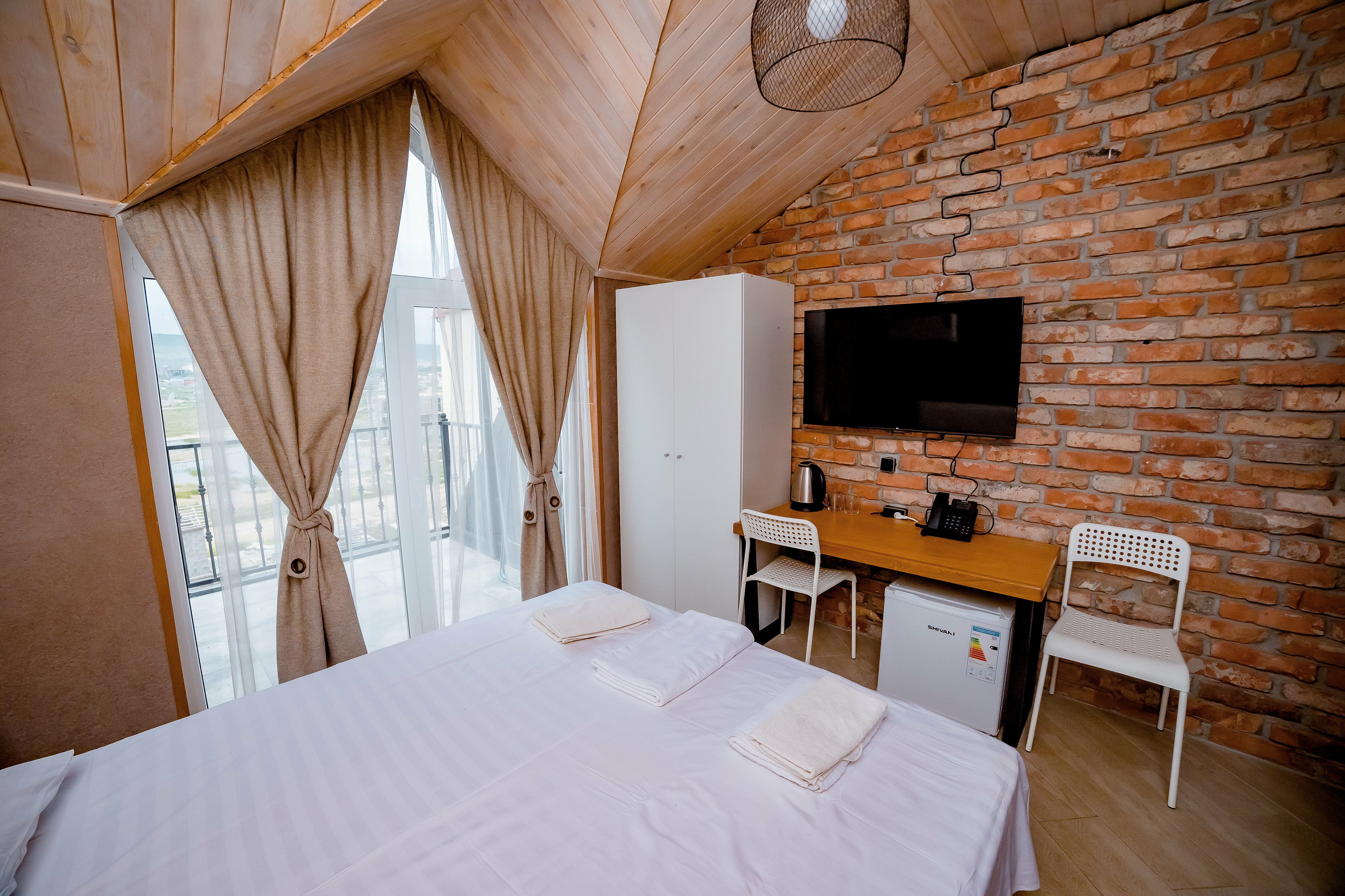 Двухместный номер Делюкс с 1 кроватью и балконом