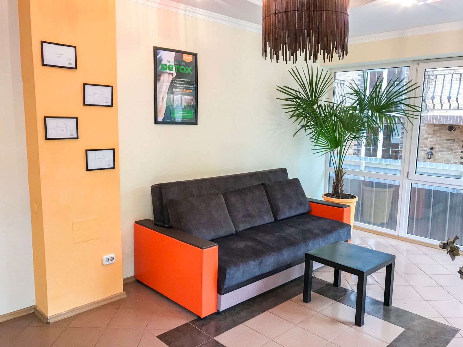 Двухместный номер с 2 отдельными кроватями и балконом