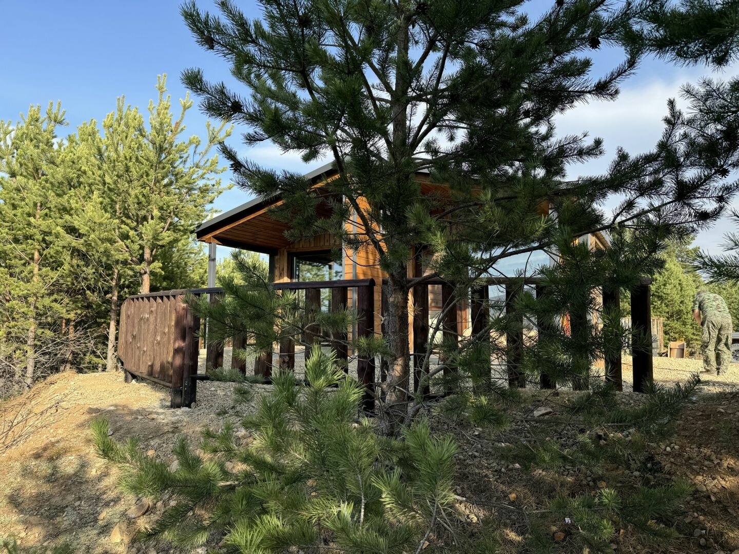 Четырехместный номер с видом на горы