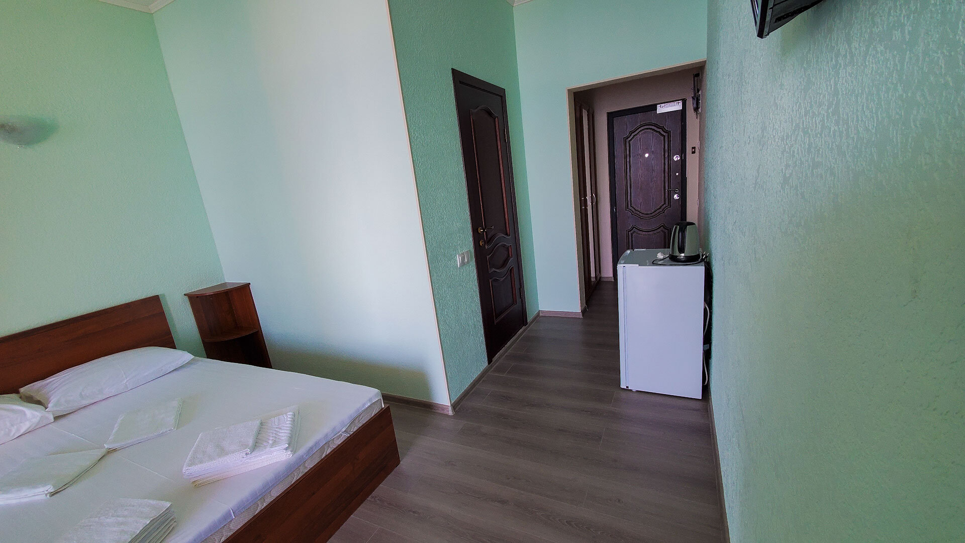 Двухместный номер Делюкс с 1 кроватью и балконом, вид на море