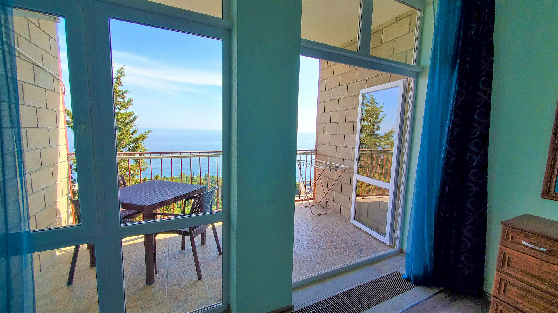 Трехместный номер Делюкс с видом на море