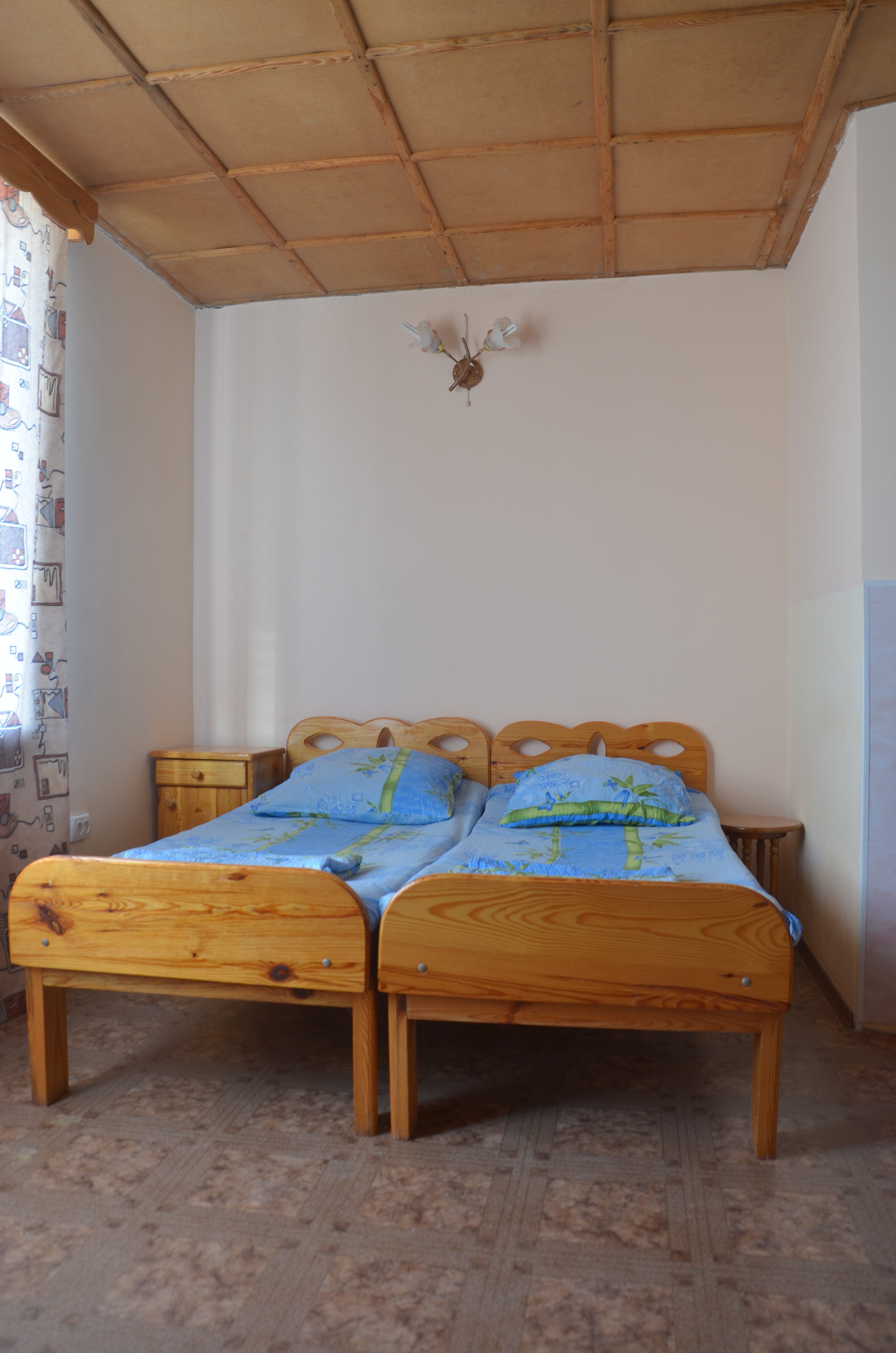 Стандартный двухместный номер с 2 отдельными кроватями, вид на море