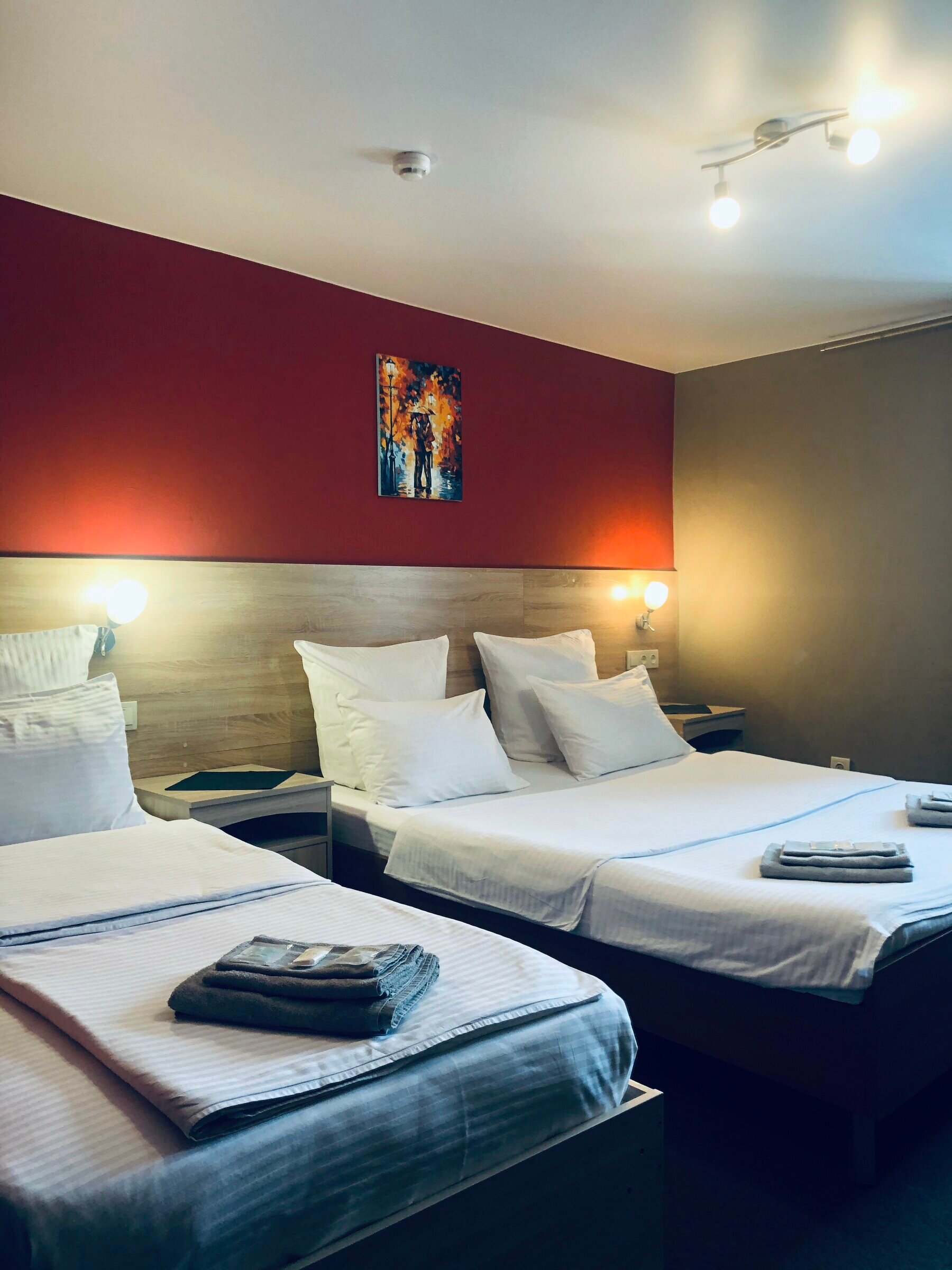 Трехместный номер «Комфорт» с душем