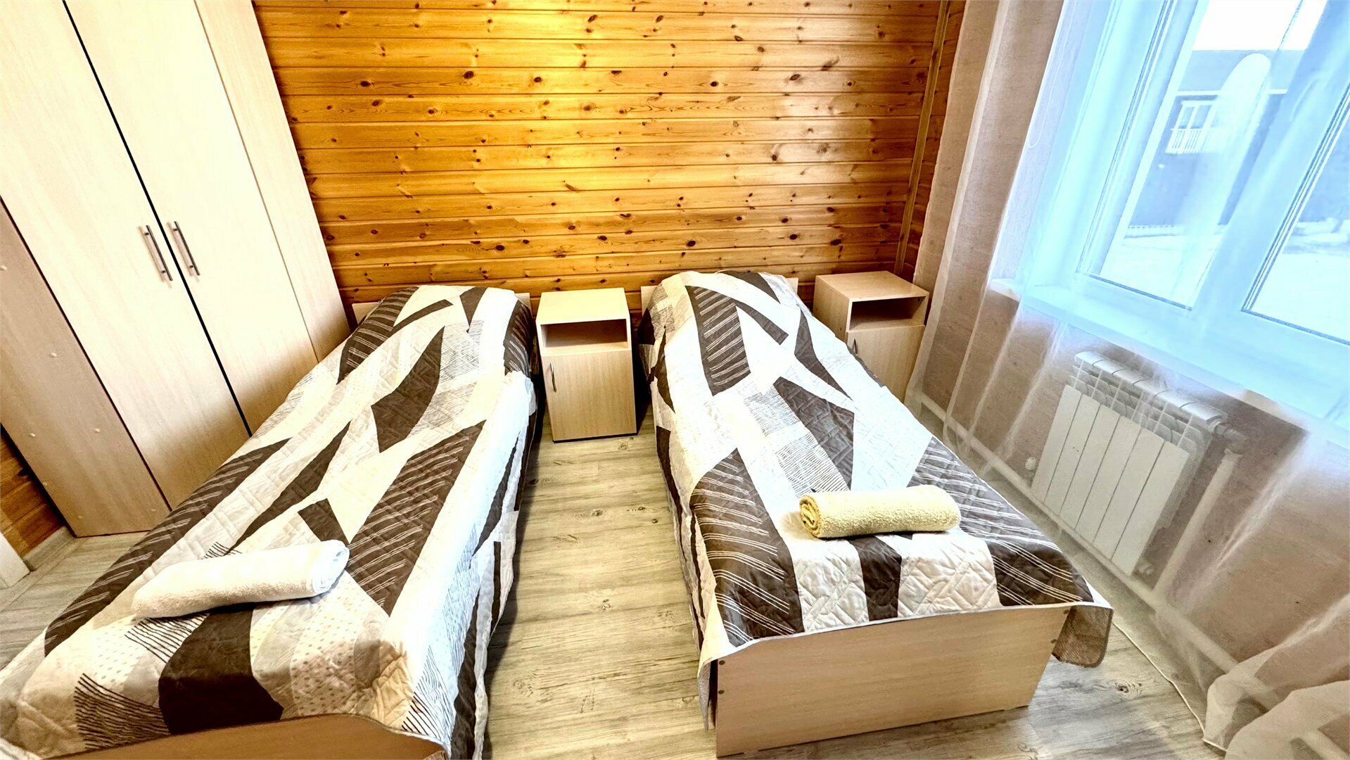 Улучшенный двухместный номер с 2 отдельными кроватями, вид на море