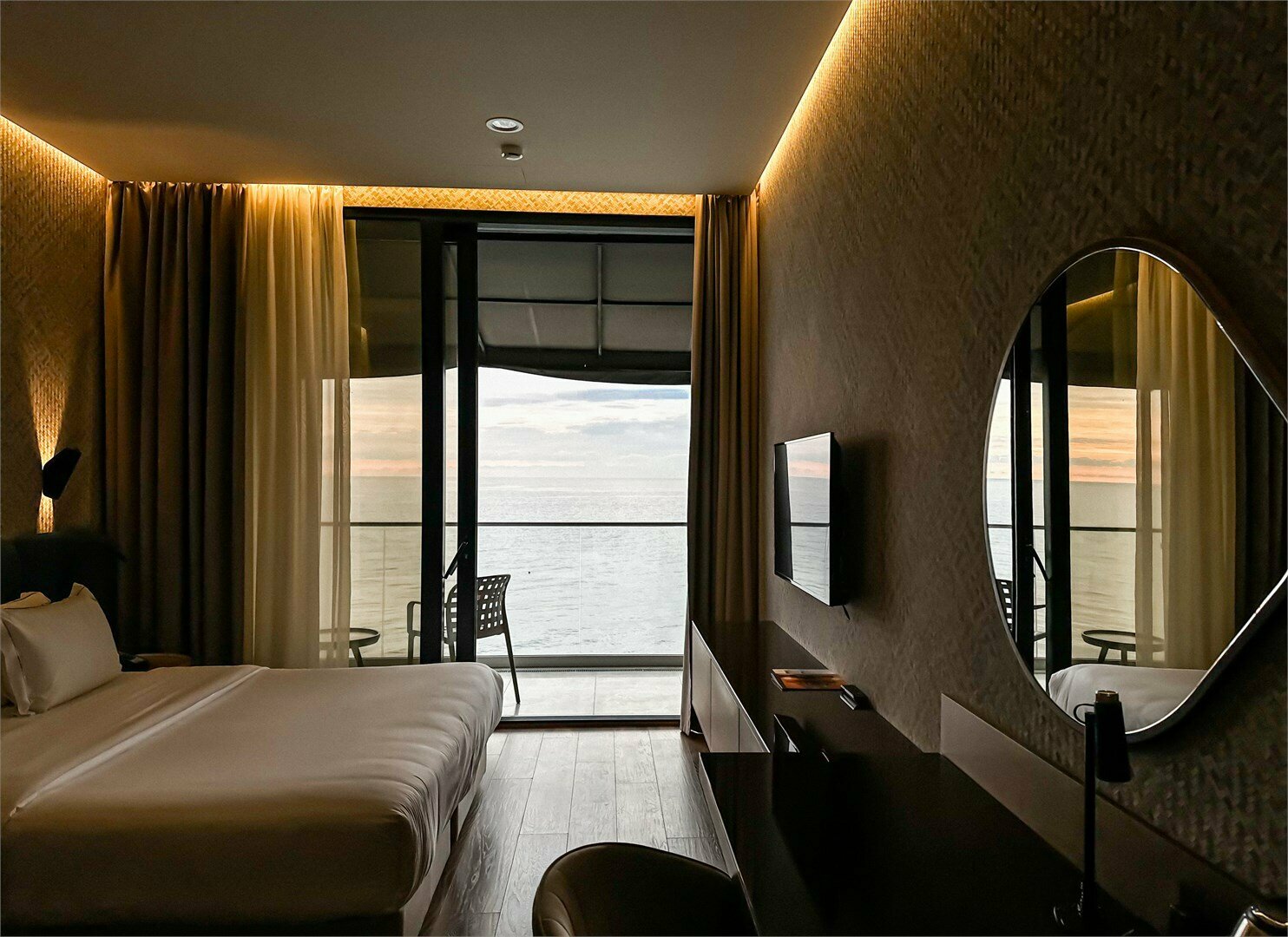 Superior с балконом и видом на море