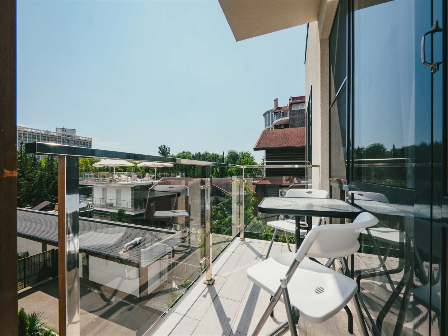 Апартаменты Люкс с 2-мя отдельными спальнями (50 м2, с 2-мя балконами)