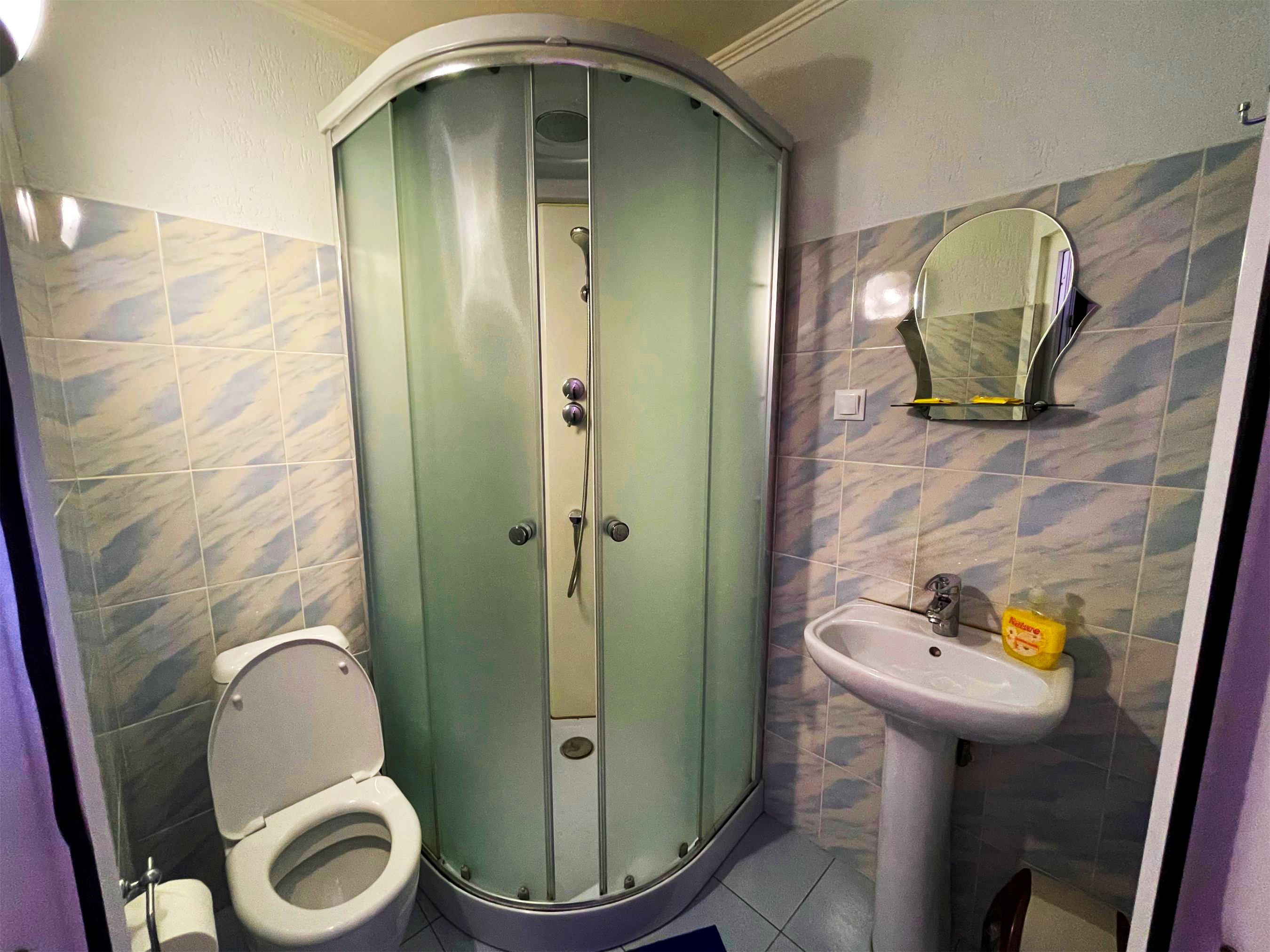 Двухместный номер с 1 кроватью и балконом