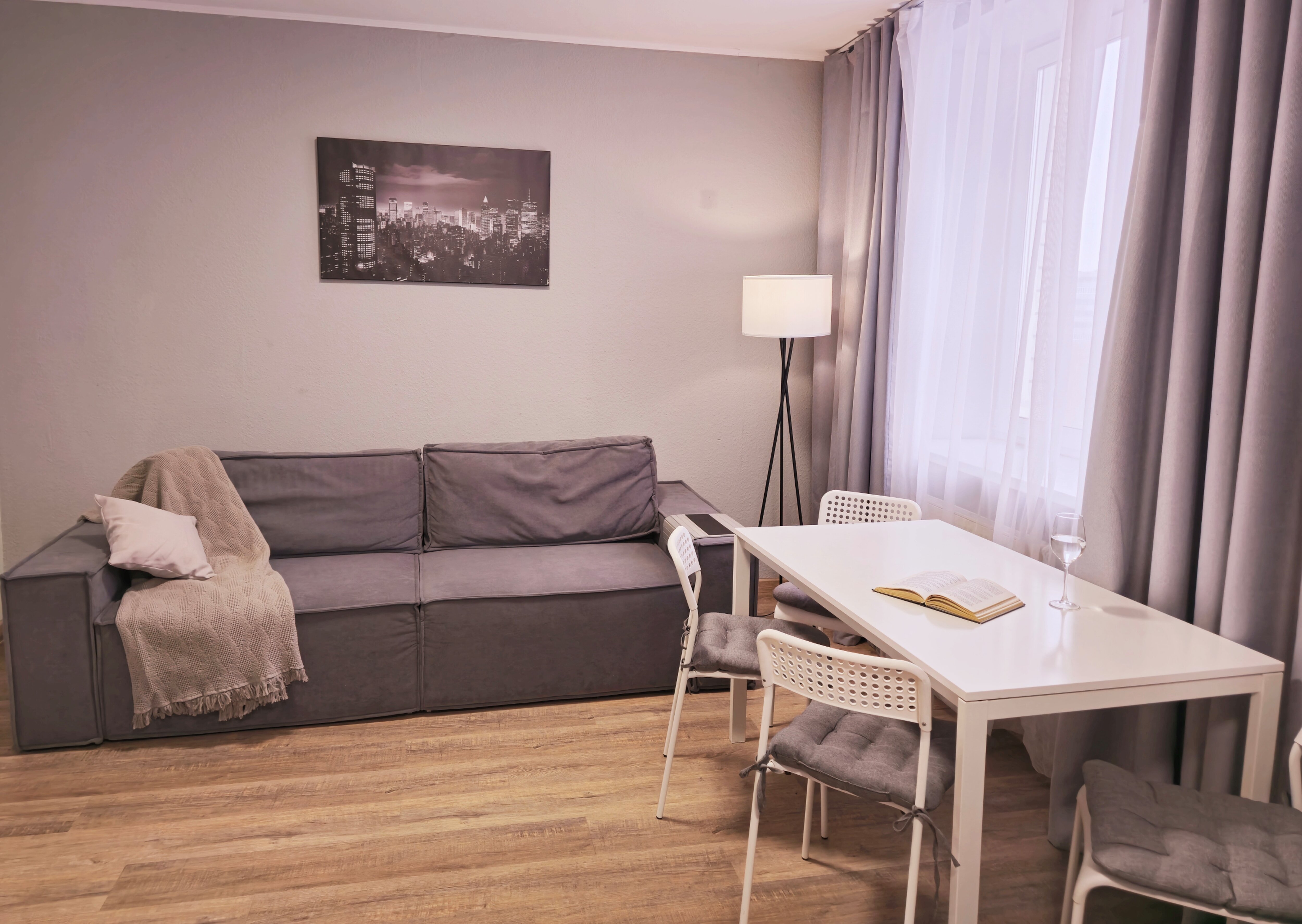 Апартаменты с 1 спальней