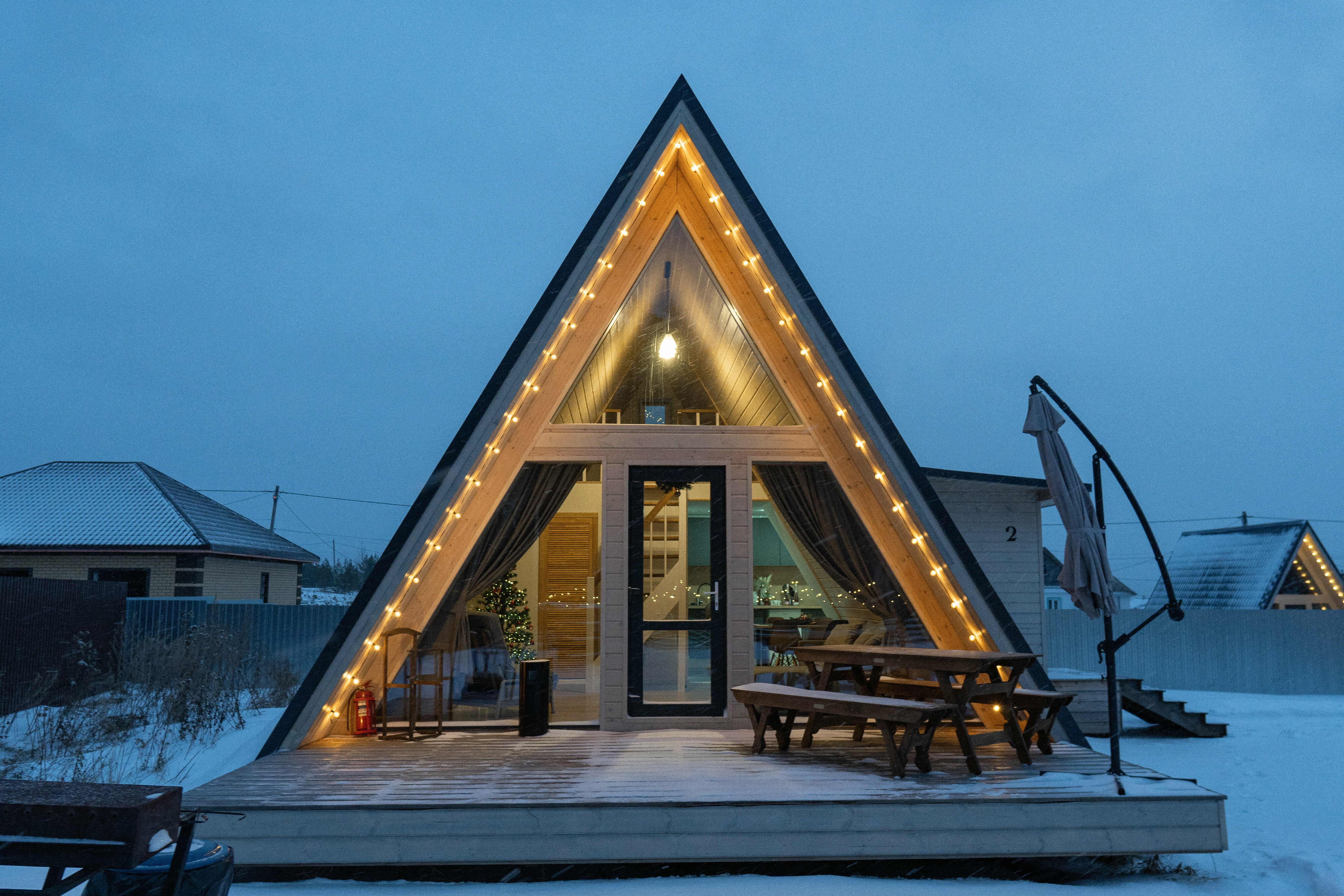 Двухуровневый четырехместный номер