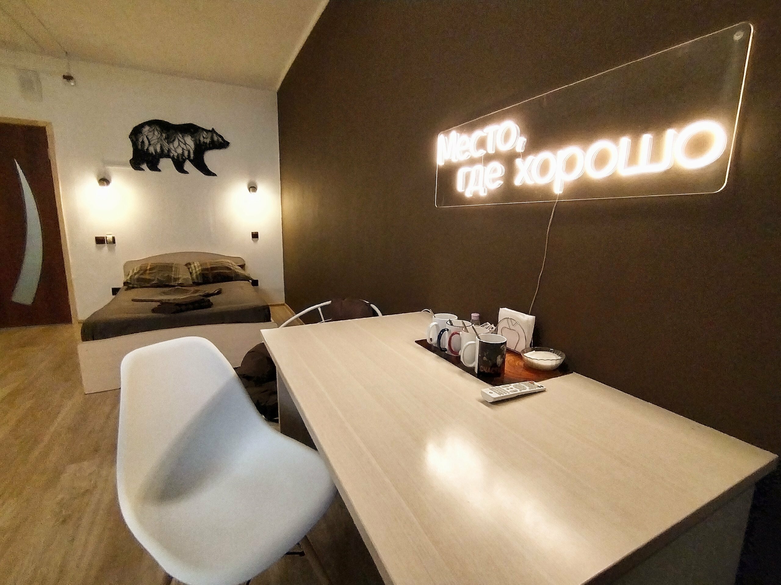 Четырехместный номер с ванной комнатой