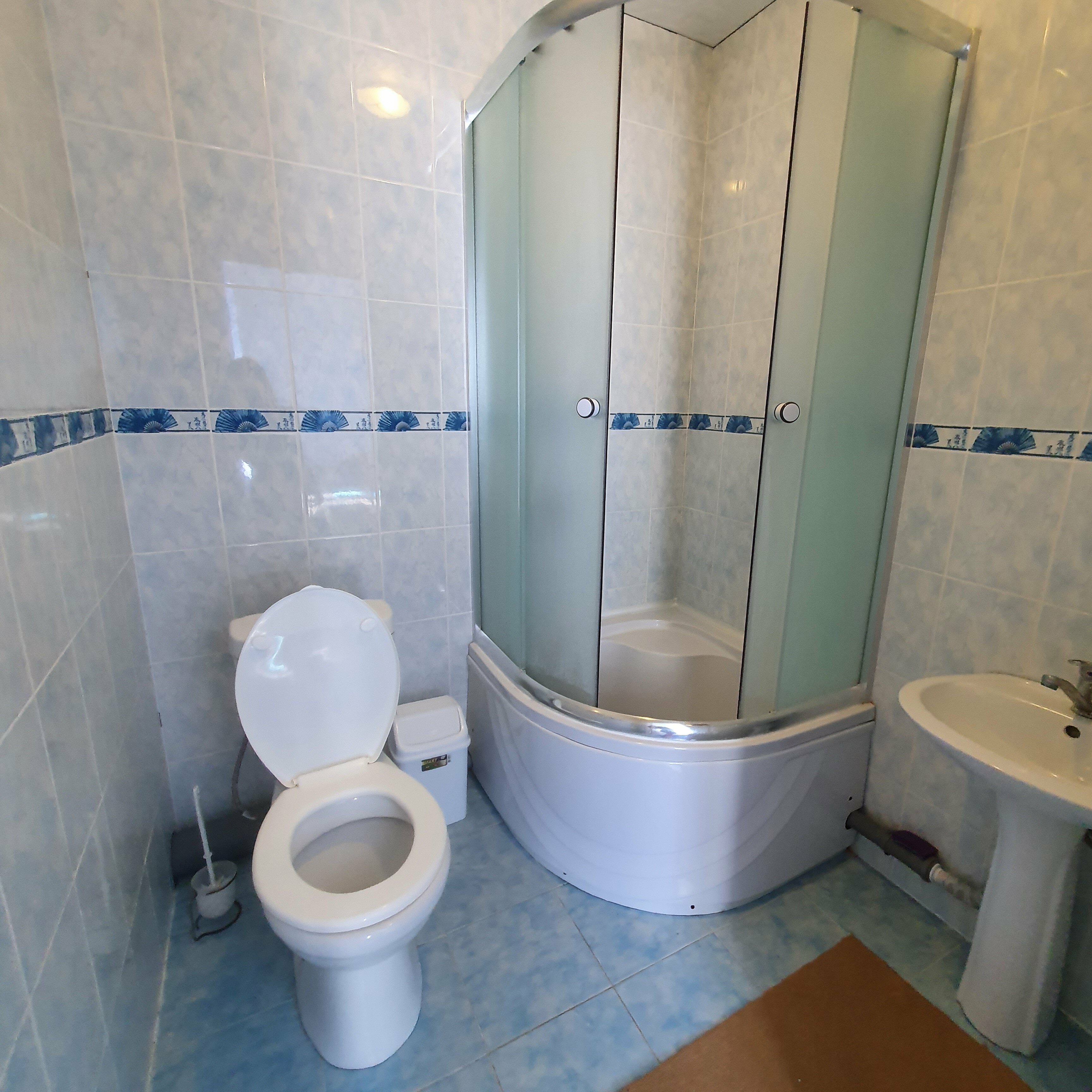 Трехместный номер с душем