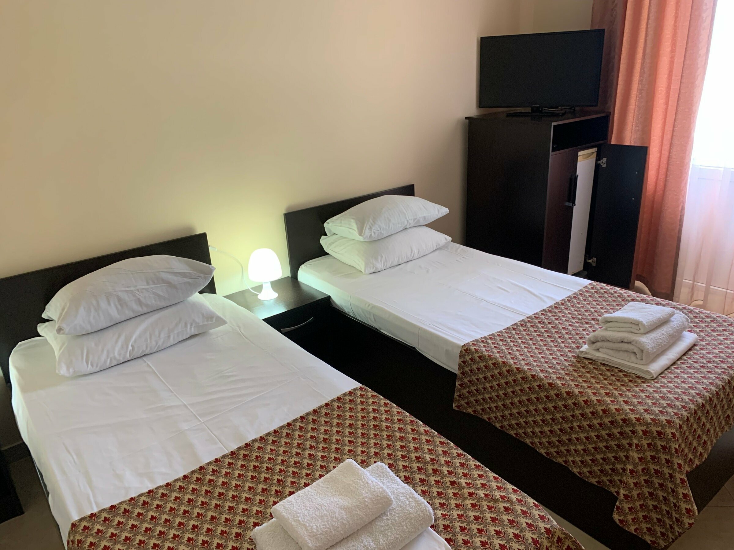 Двухместный номер с 2 отдельными кроватями и балконом