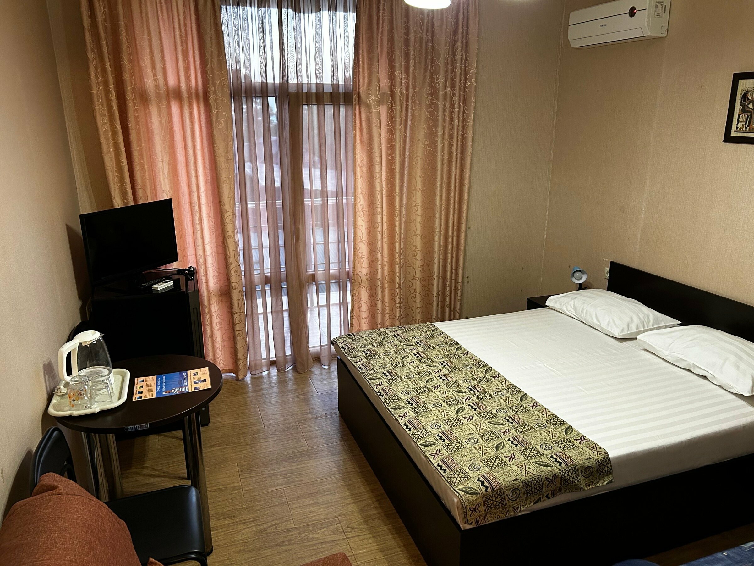 Двухместный номер с 1 кроватью и балконом, вид на море