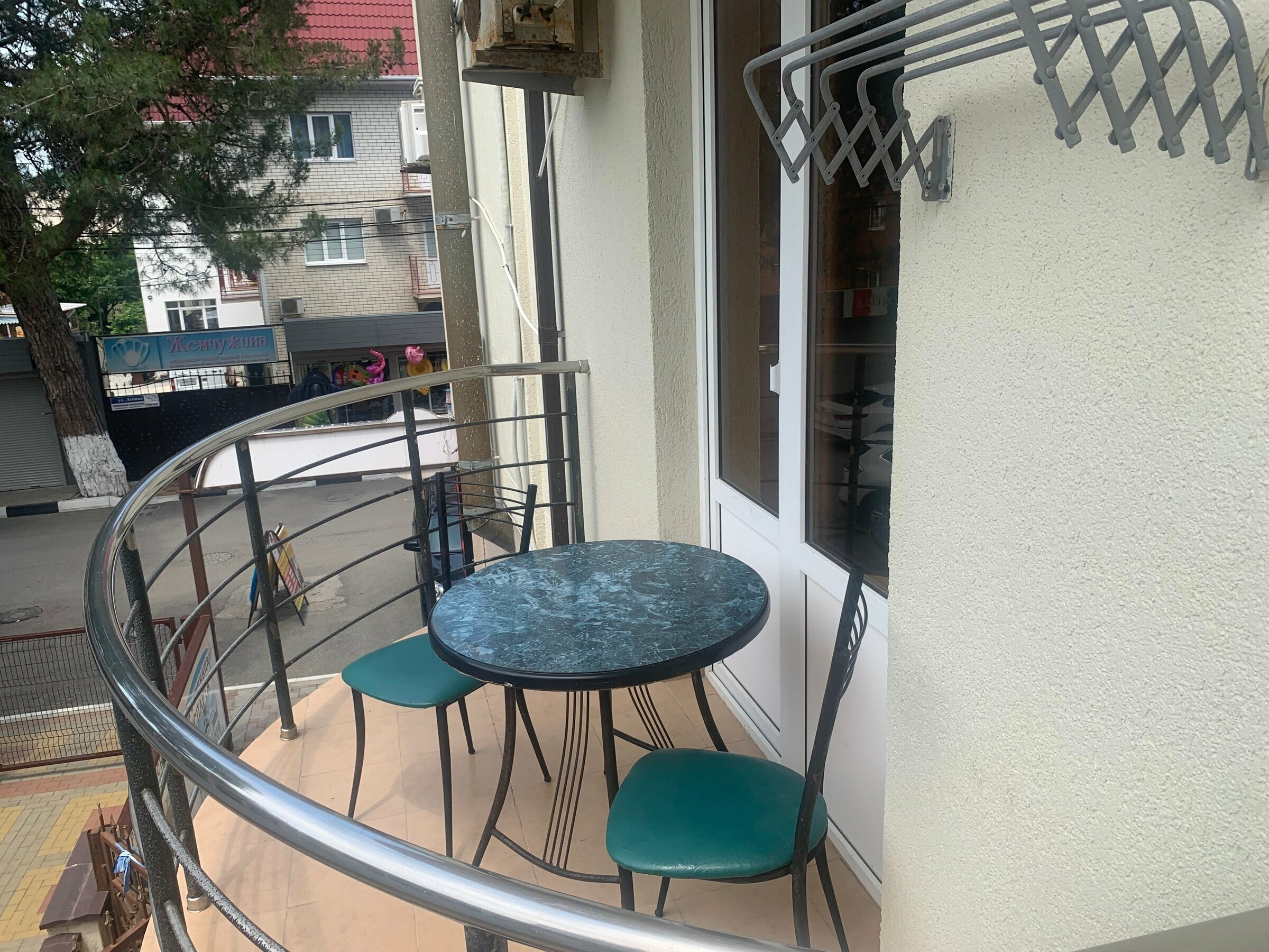 Двухместный номер с 1 кроватью и балконом