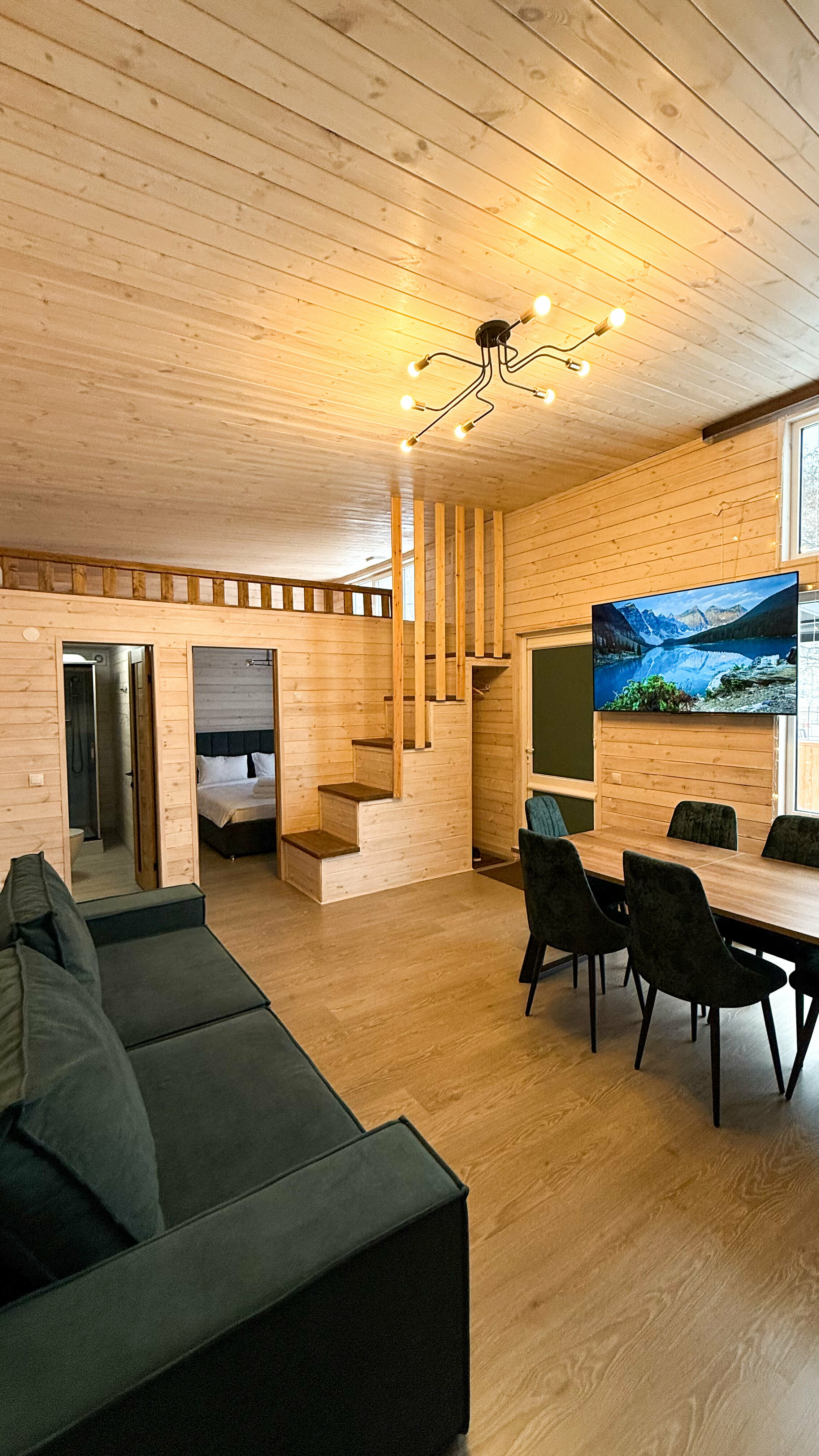 Дом с видом на горы