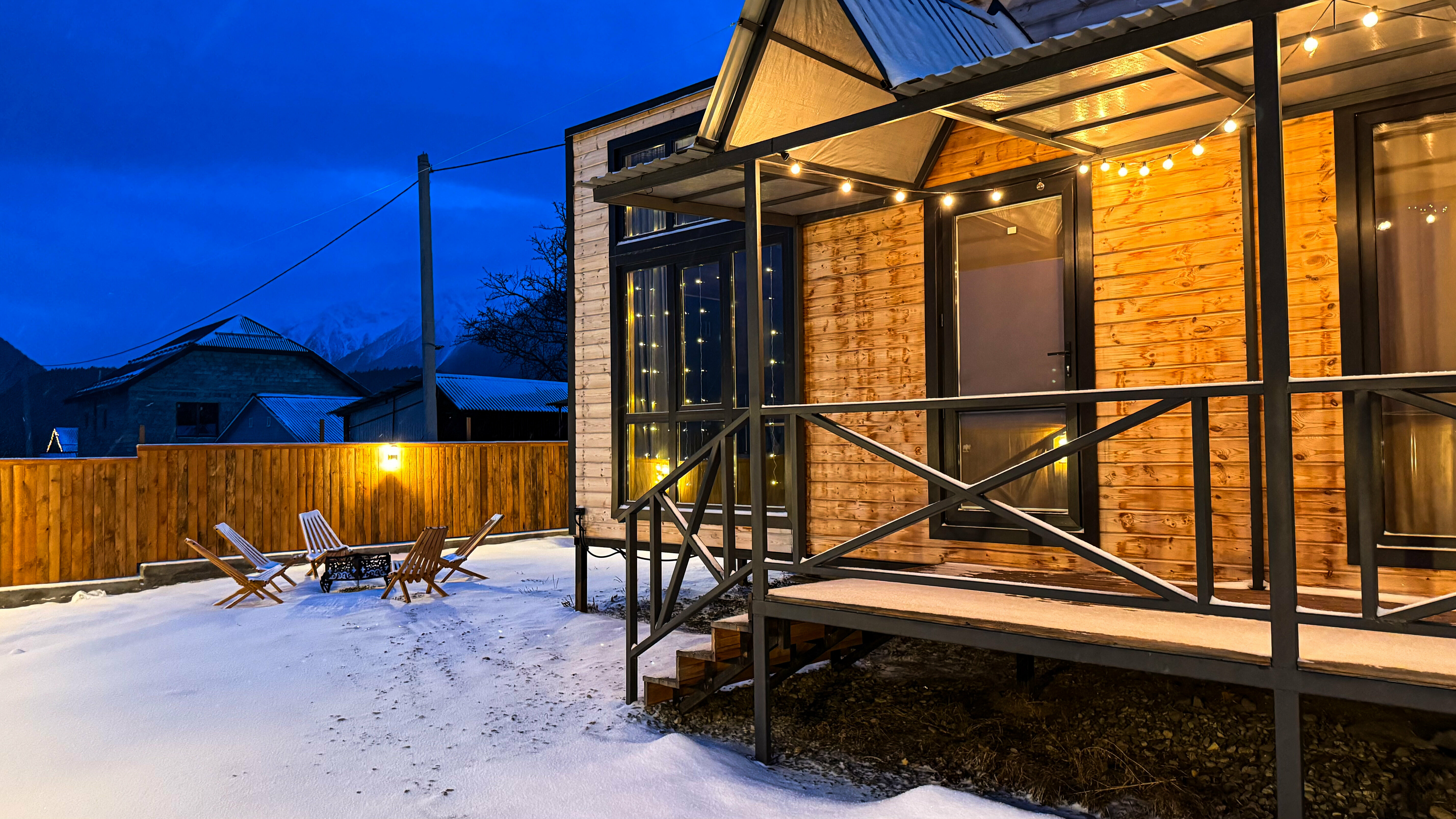 Дом с видом на горы