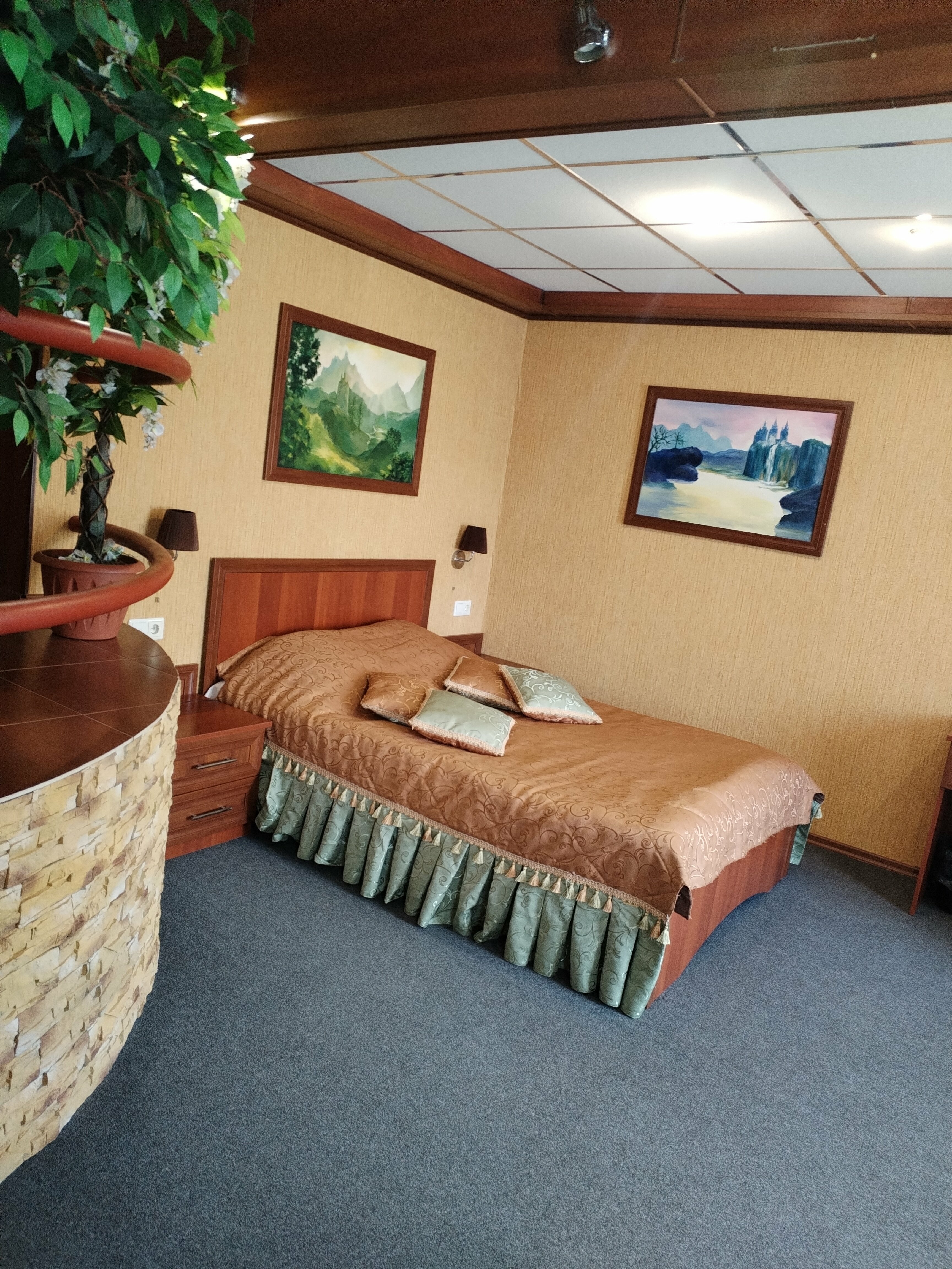 Двухместный номер с 2 отдельными кроватями и ванной