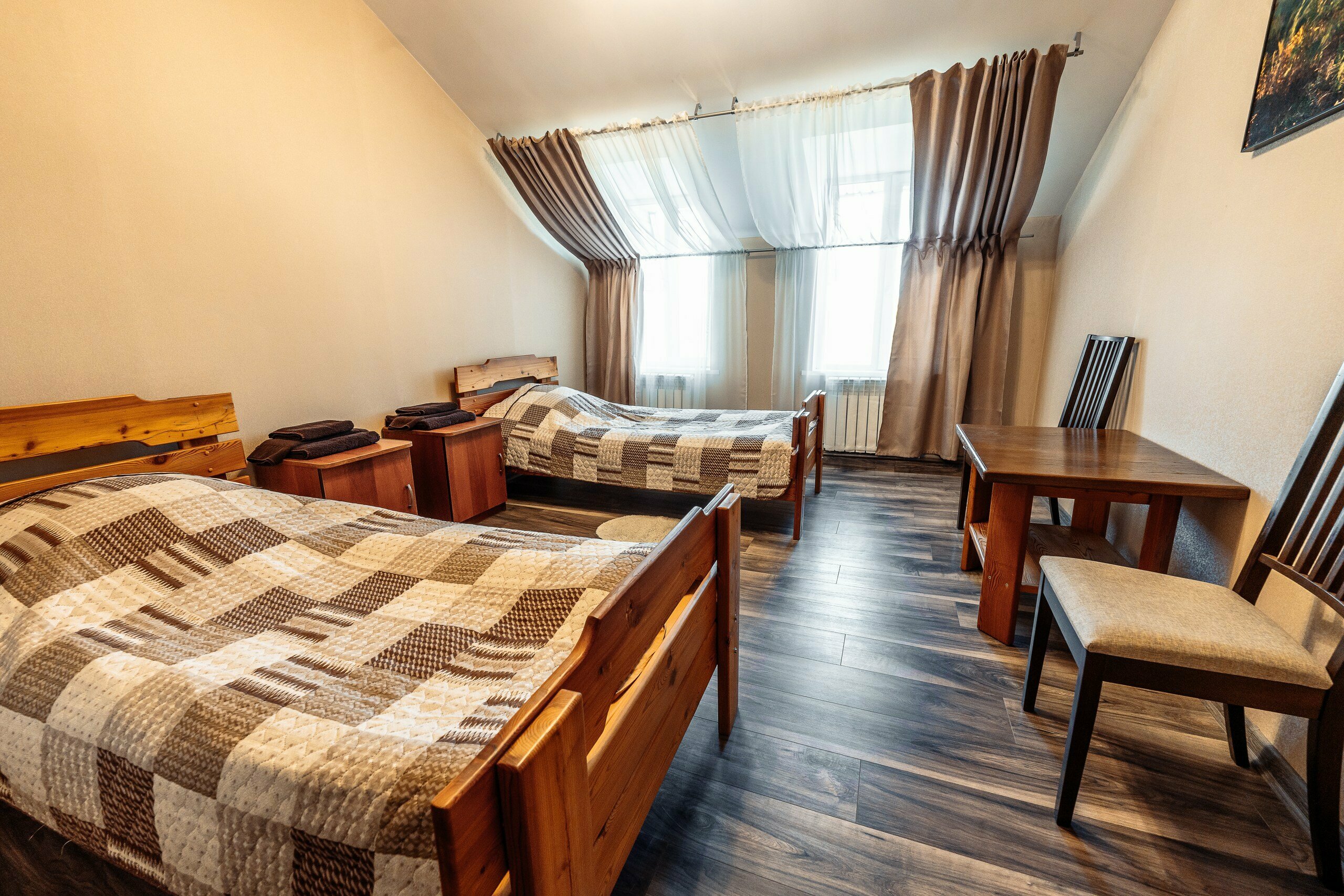 Бюджетный двухместный номер с 2 отдельными кроватями