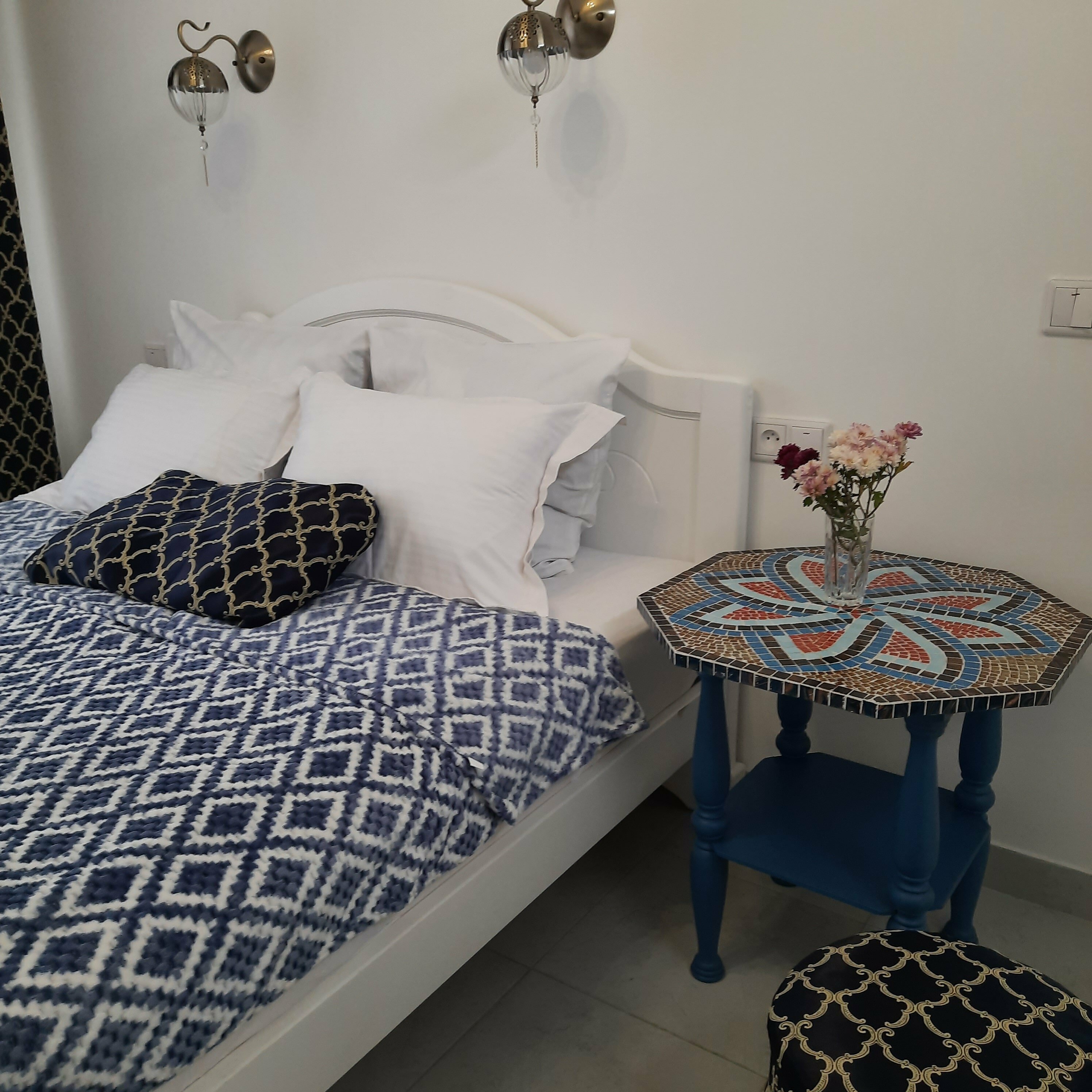 Двухместный номер с 1 кроватью и балконом