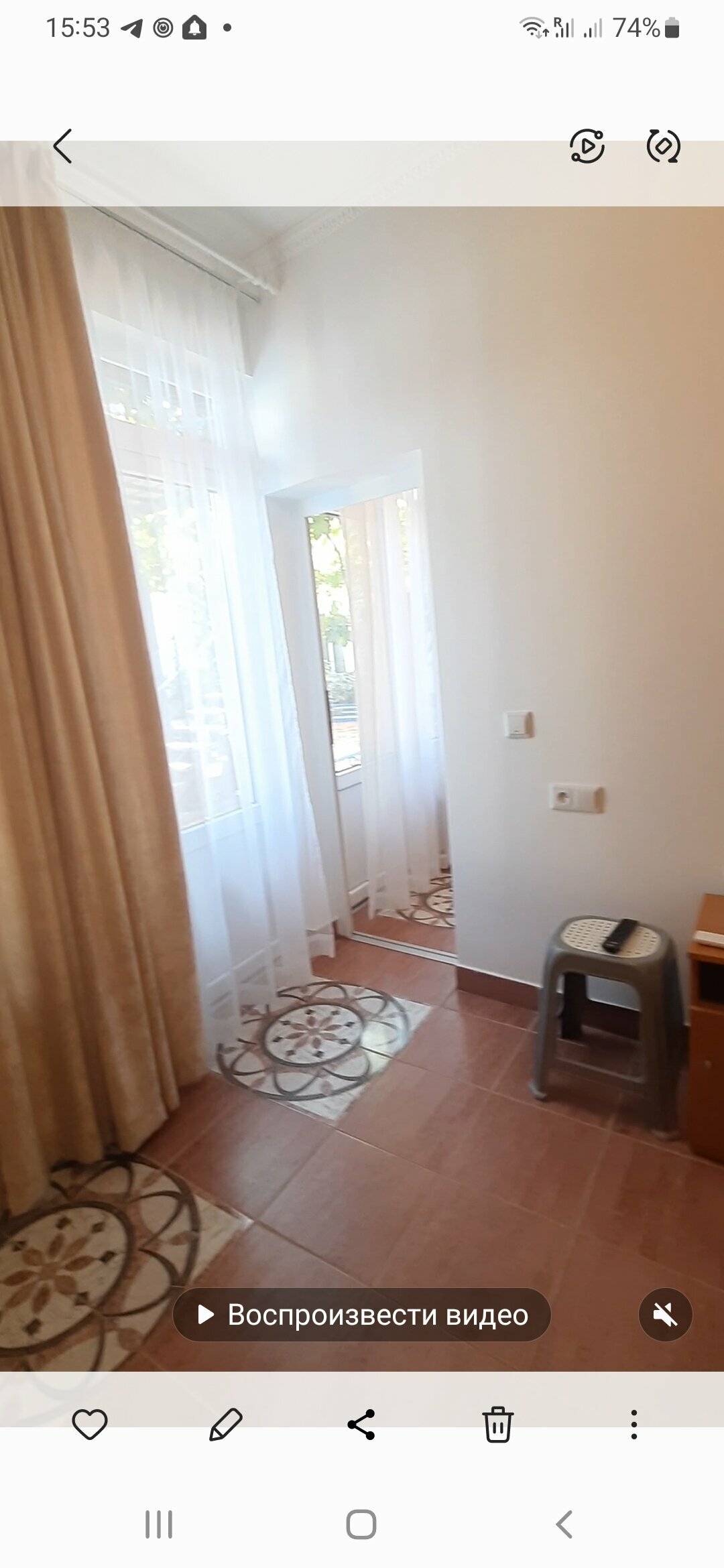 Двухместный номер с 2 отдельными кроватями, вид на город