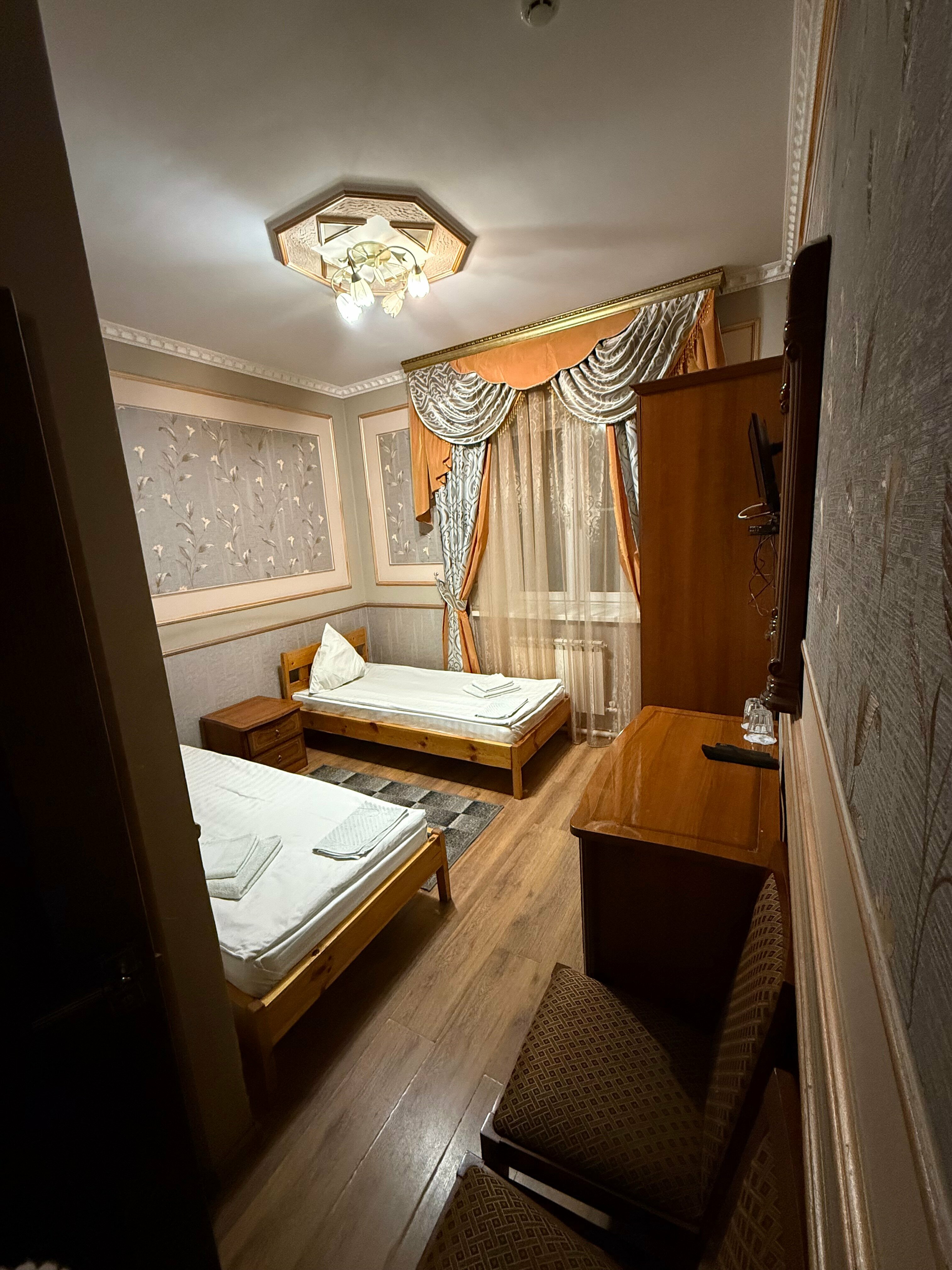 Бюджетный двухместный номер с 2 отдельными кроватями