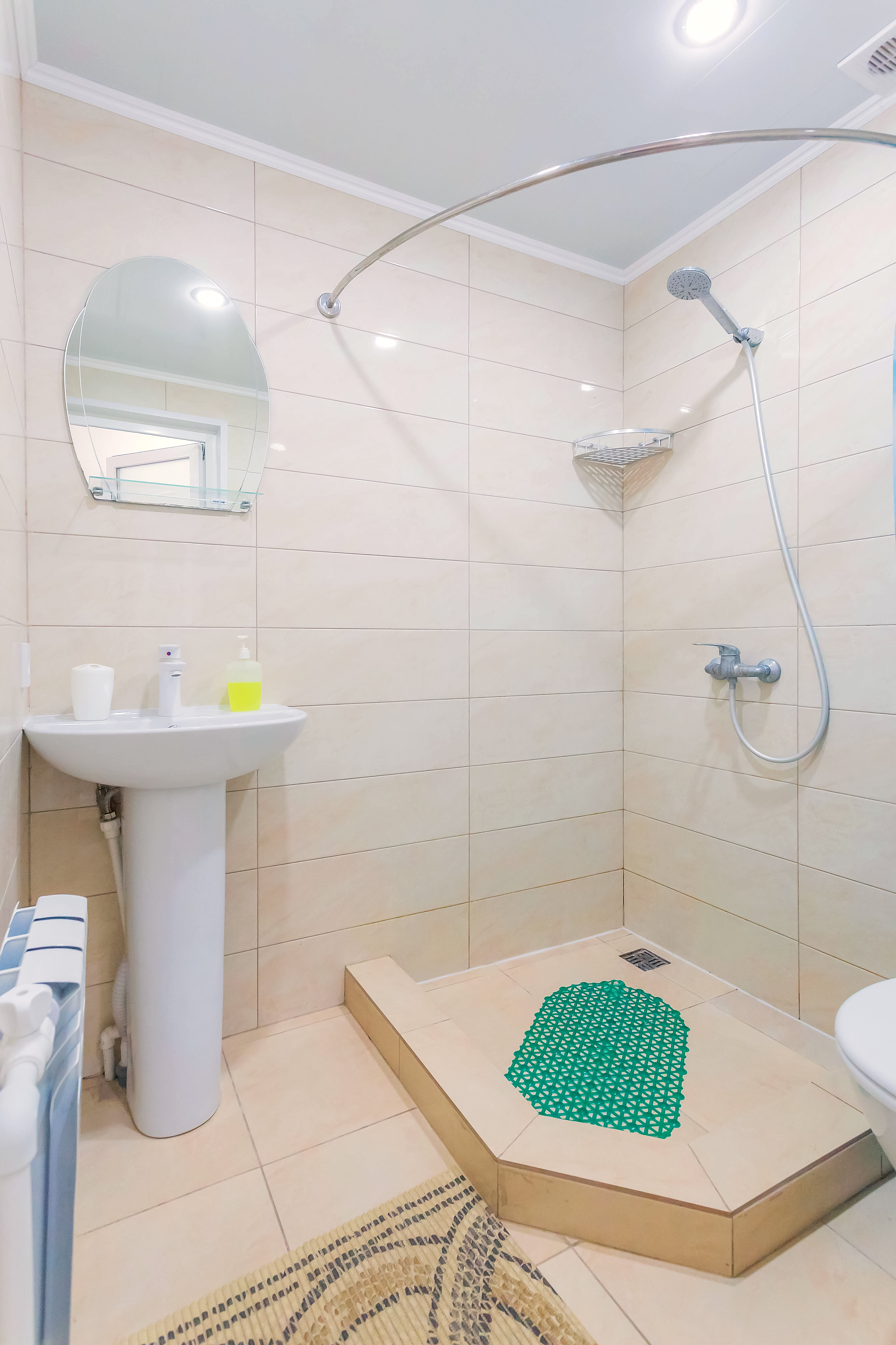 Двухместный номер с 1 кроватью и террасой