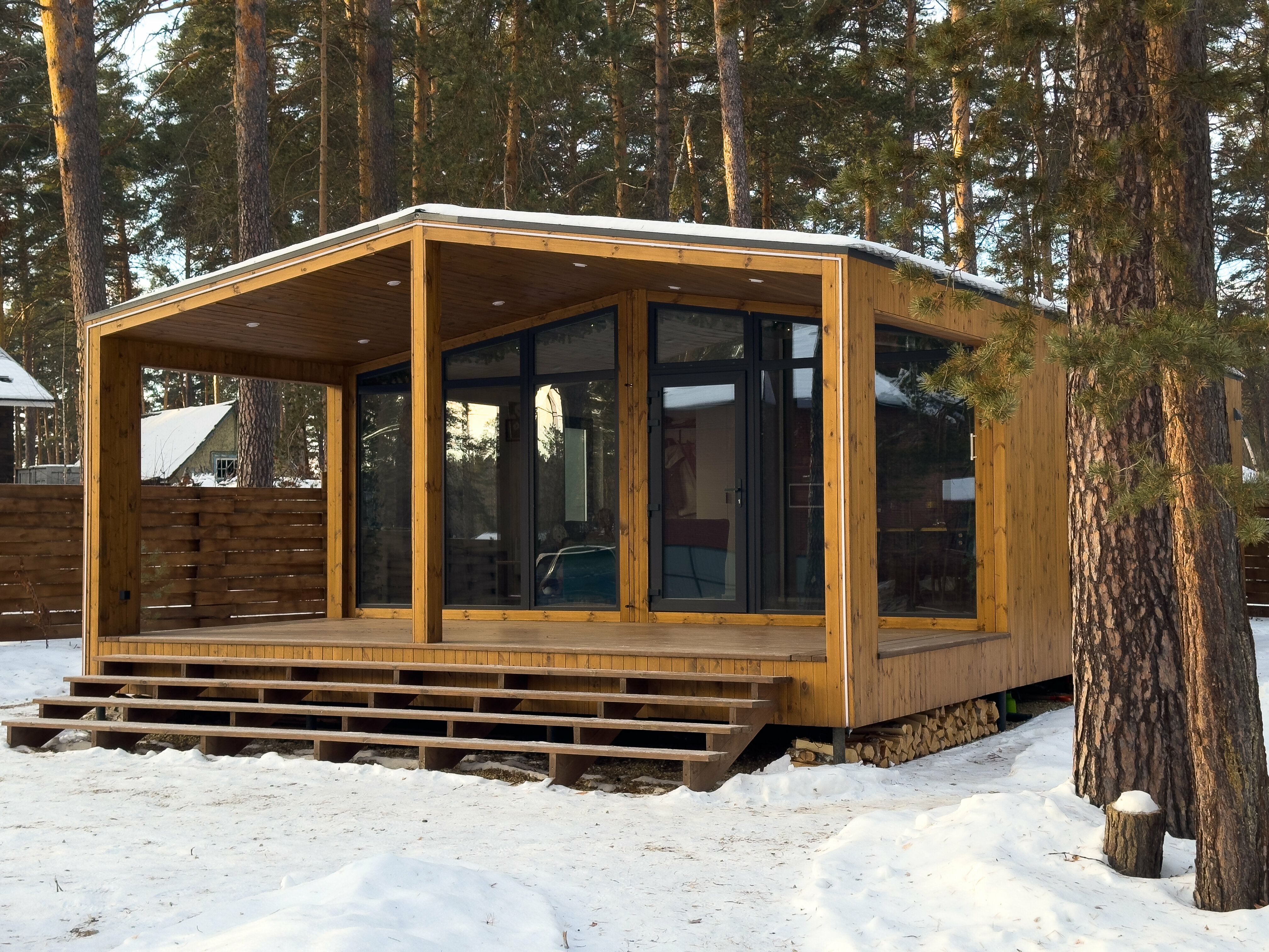 Дом с видом на лес