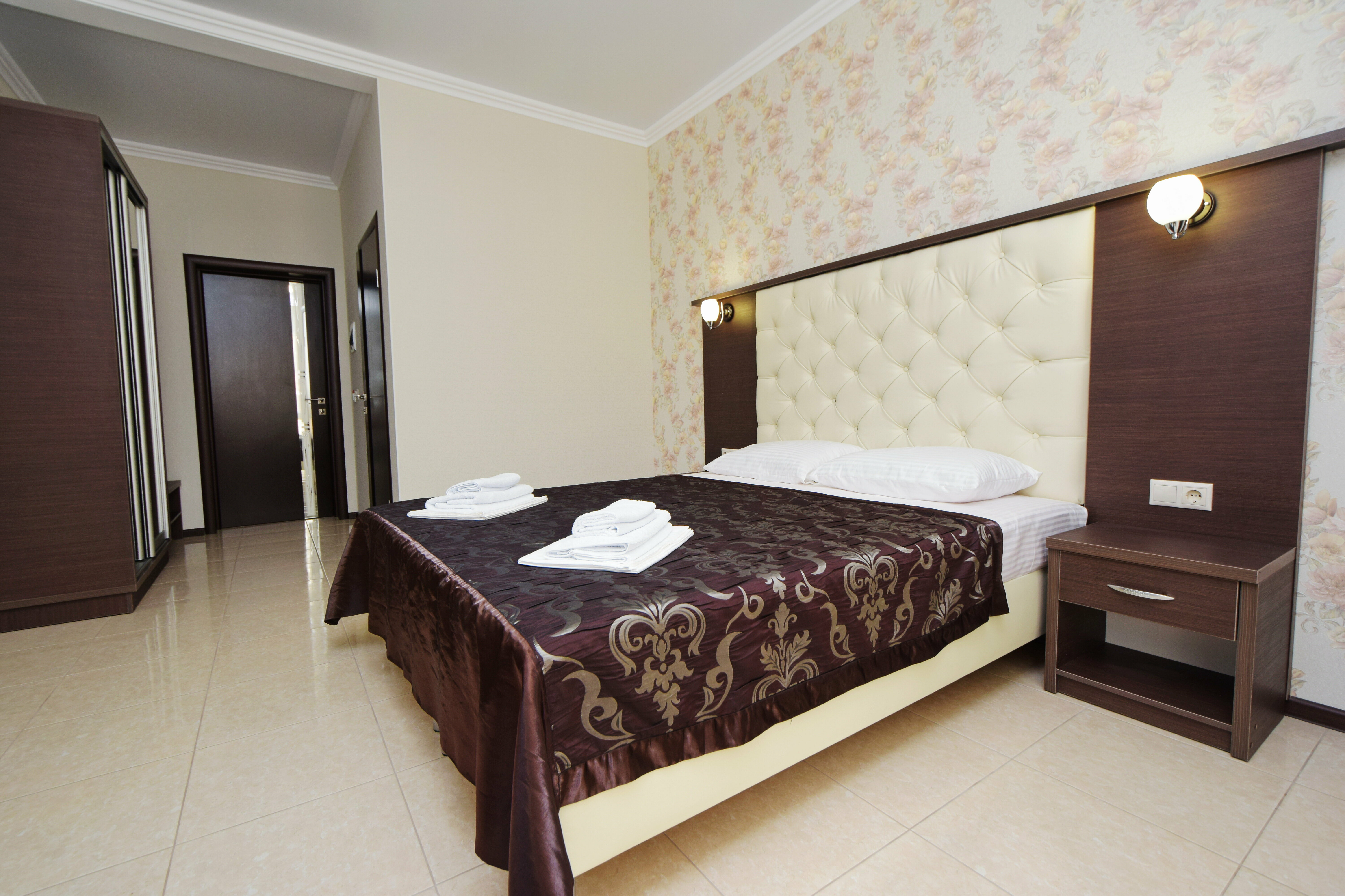 Стандартный двухместный номер с 1 кроватью или 2 отдельными кроватями и балконом