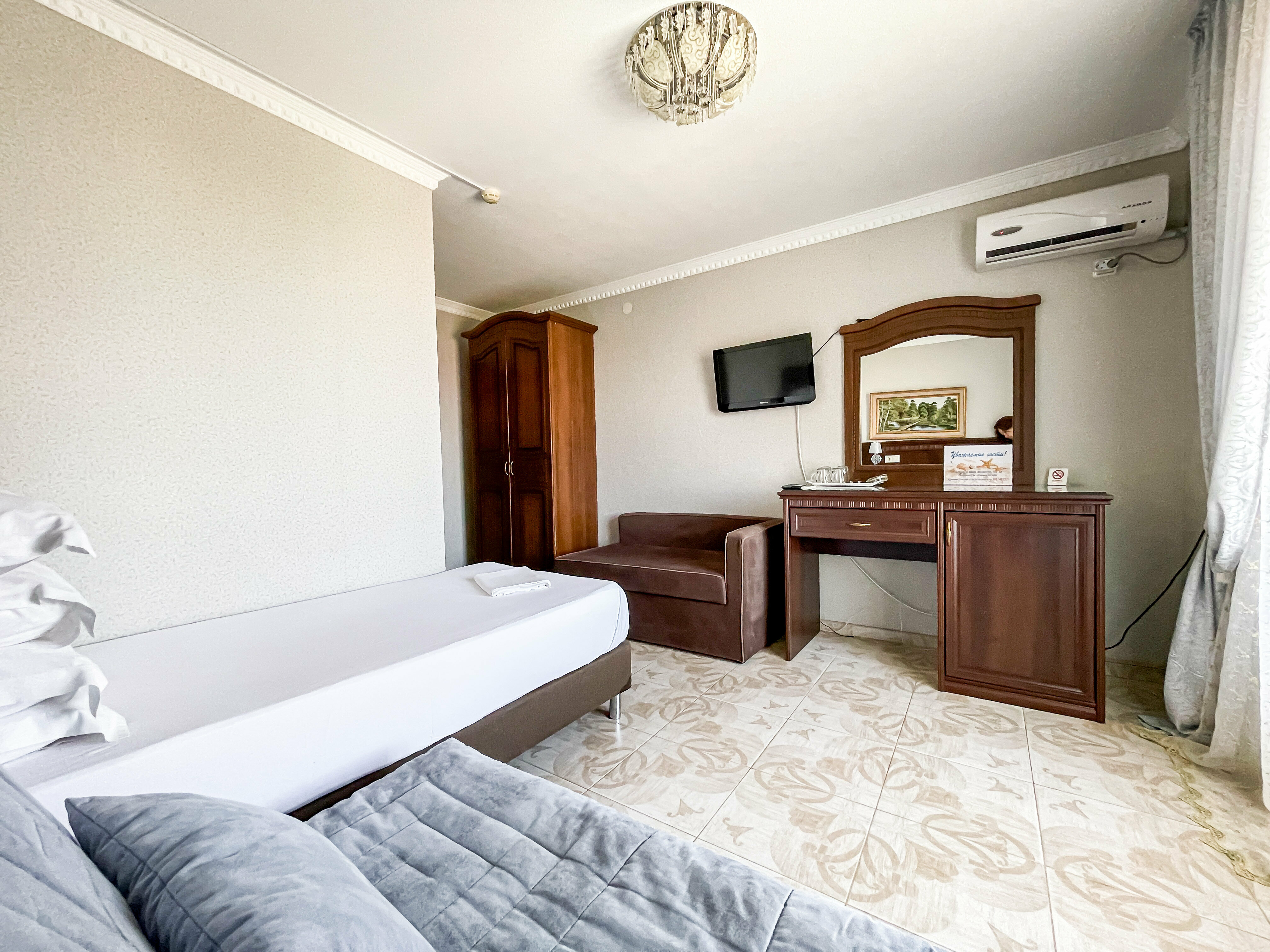 Двухместный номер Делюкс с 1 кроватью или 2 отдельными кроватями