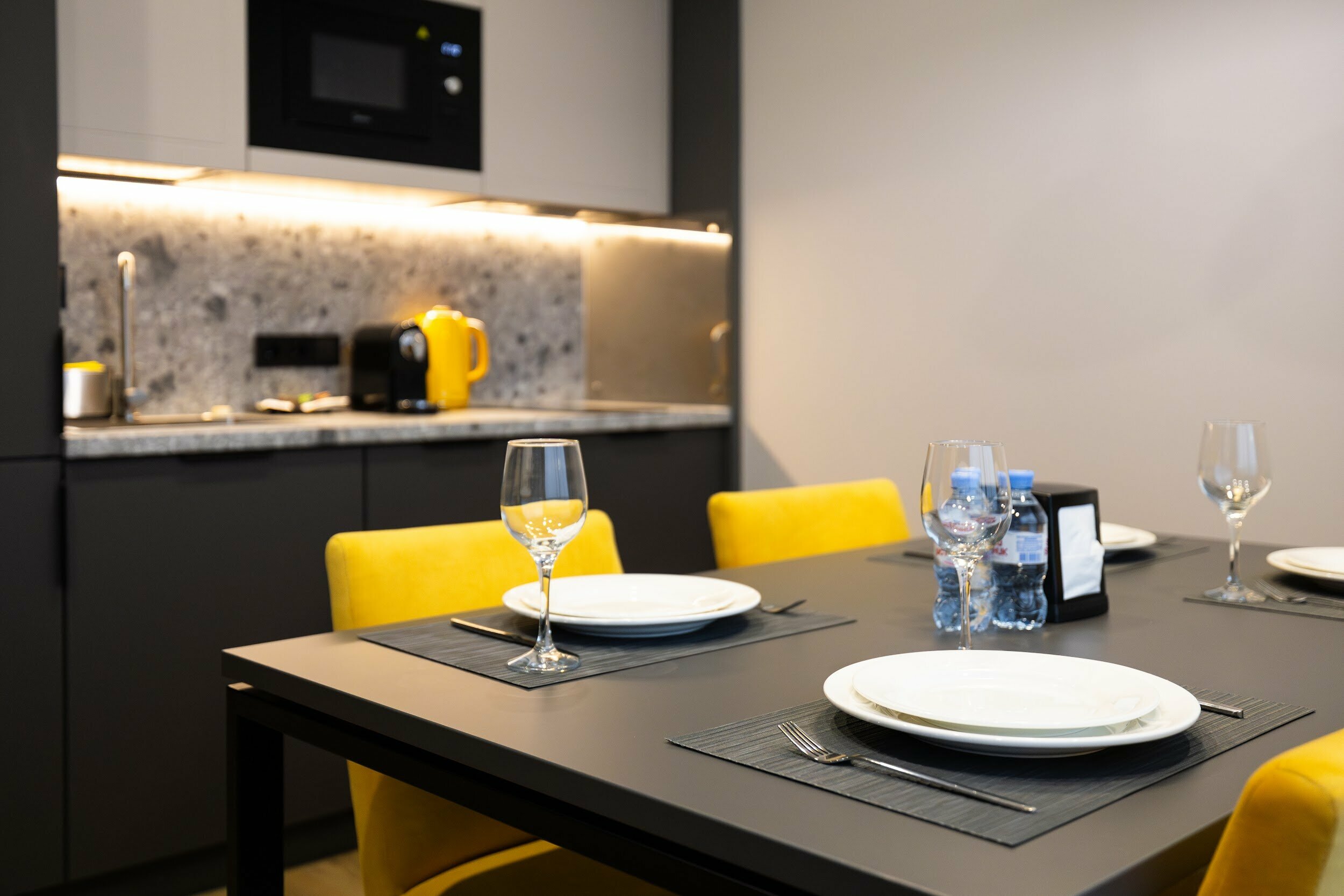 Апартаменты с 1 спальней