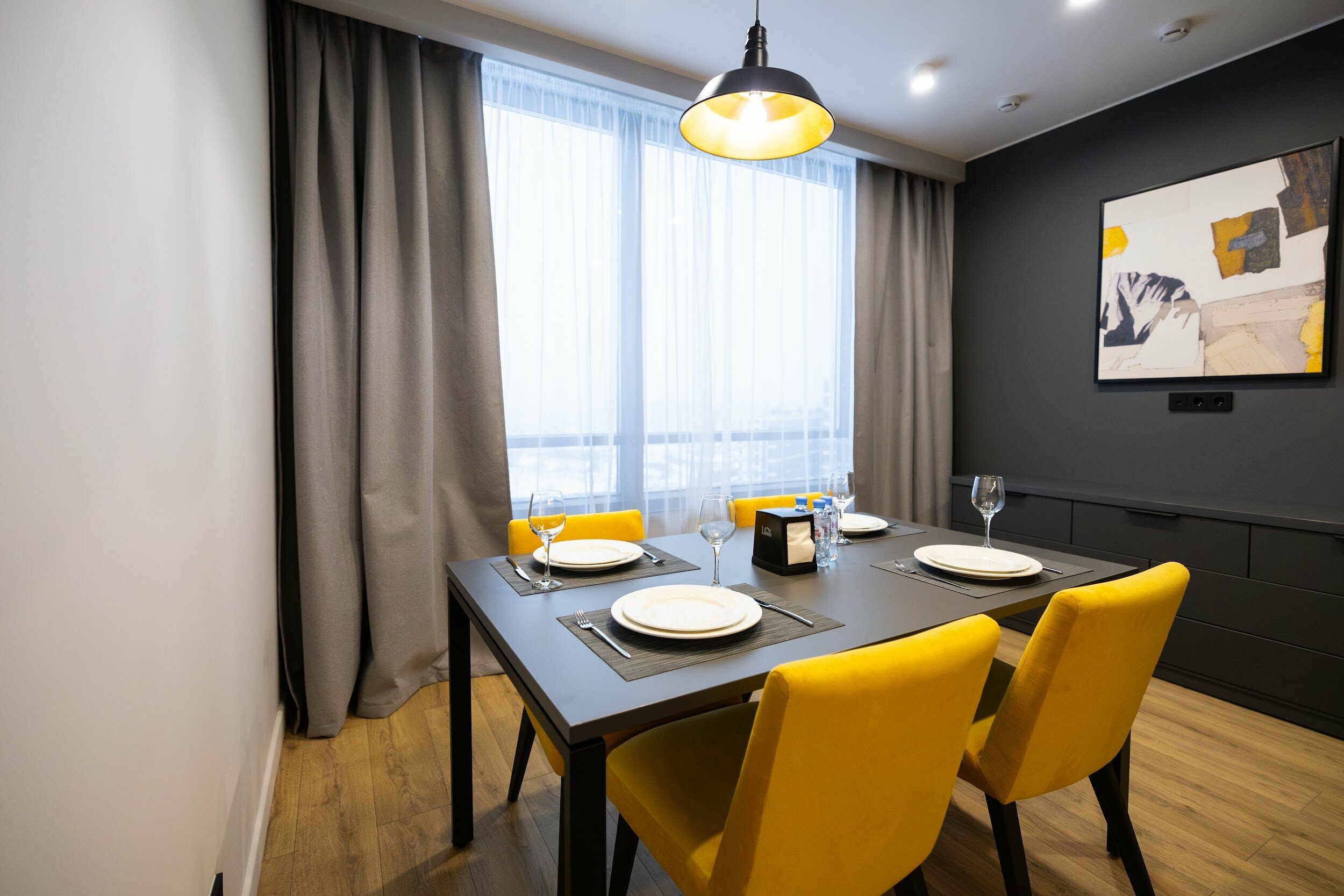 Апартаменты с 1 спальней