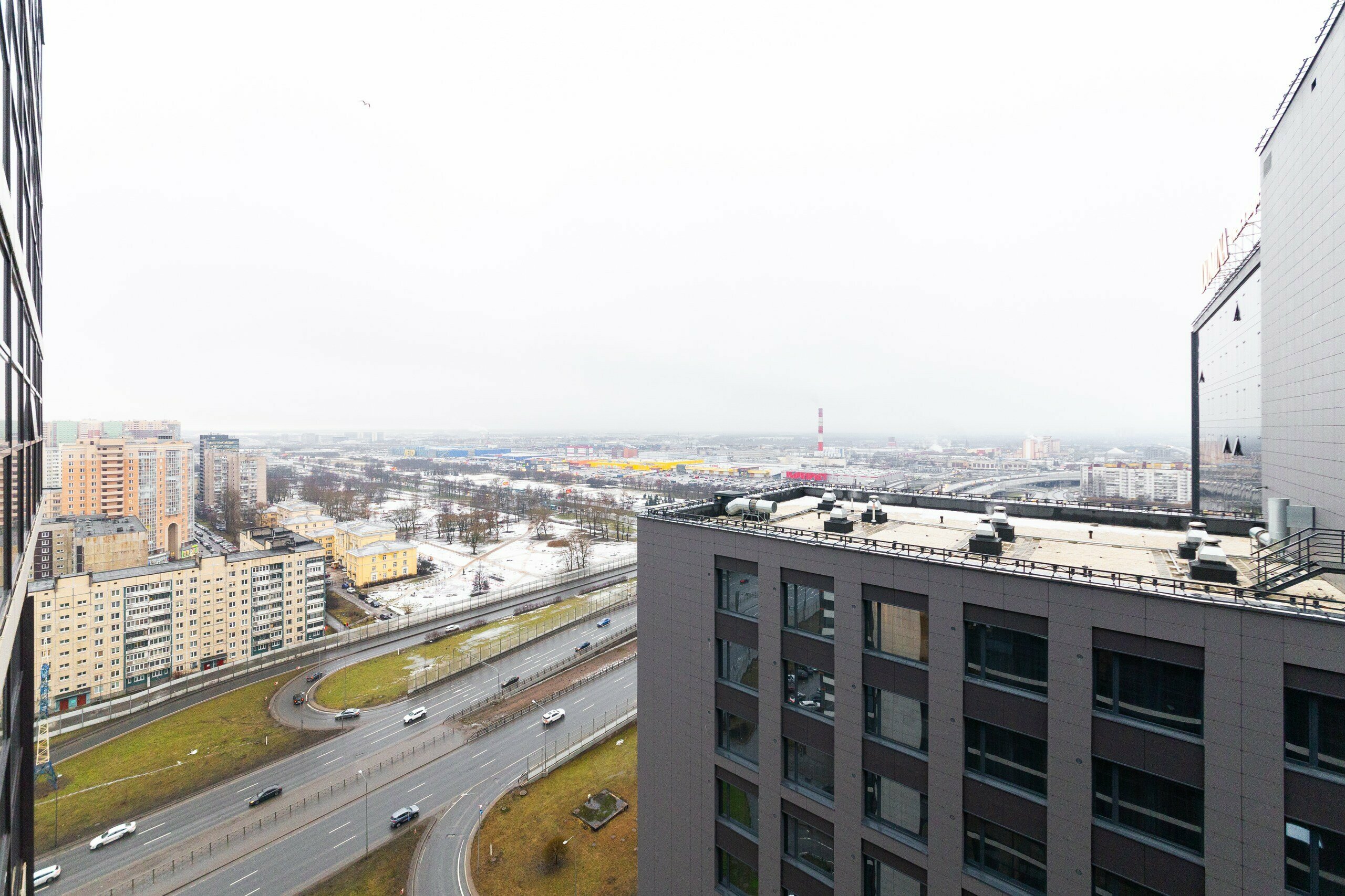 Панорамные  апартаменты с видом на город