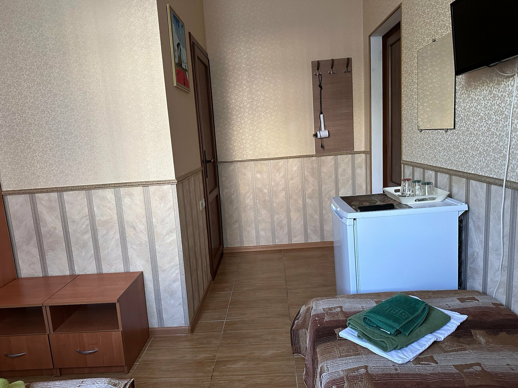 Бюджетный трехместный номер