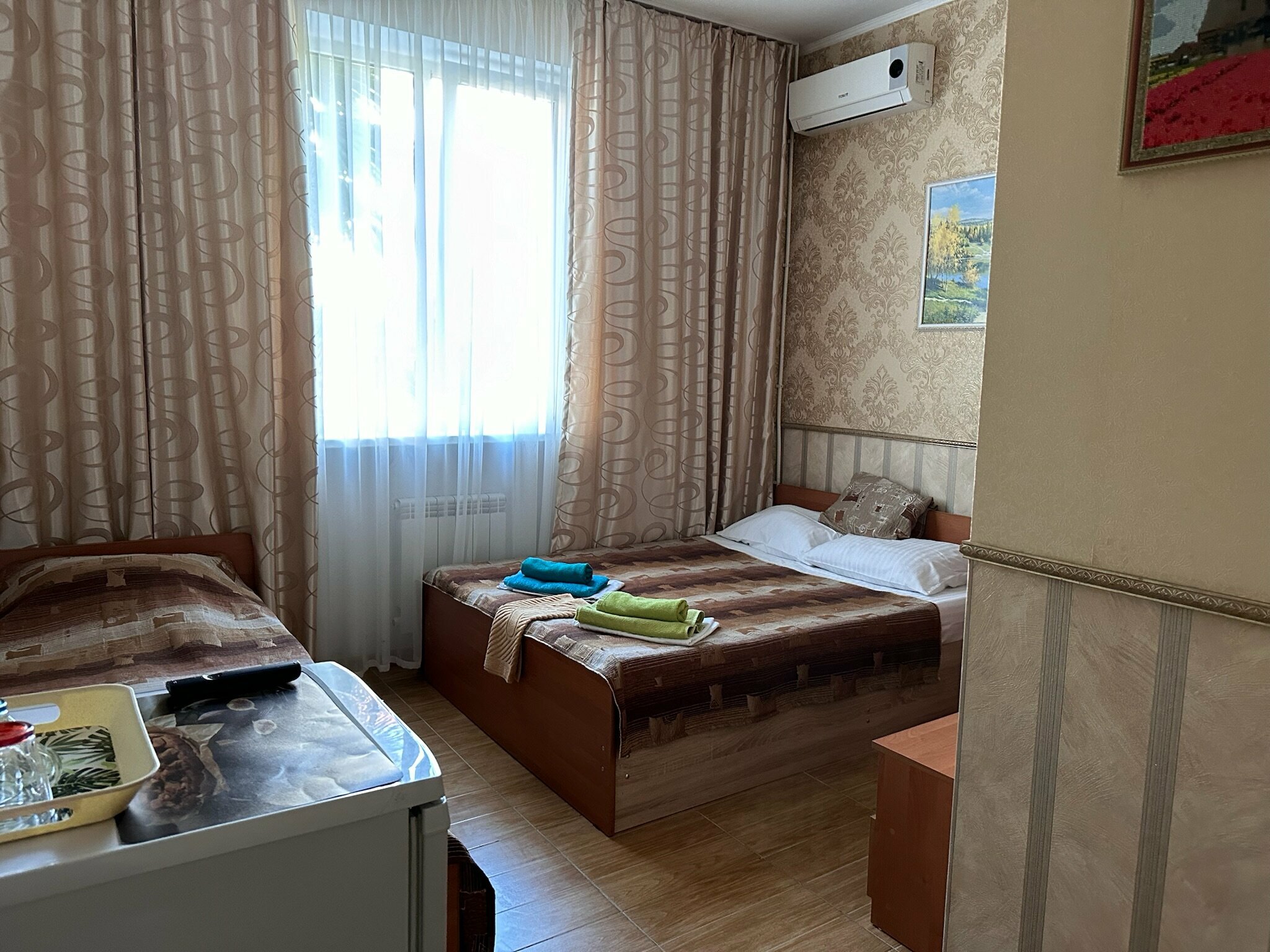 Бюджетный трехместный номер