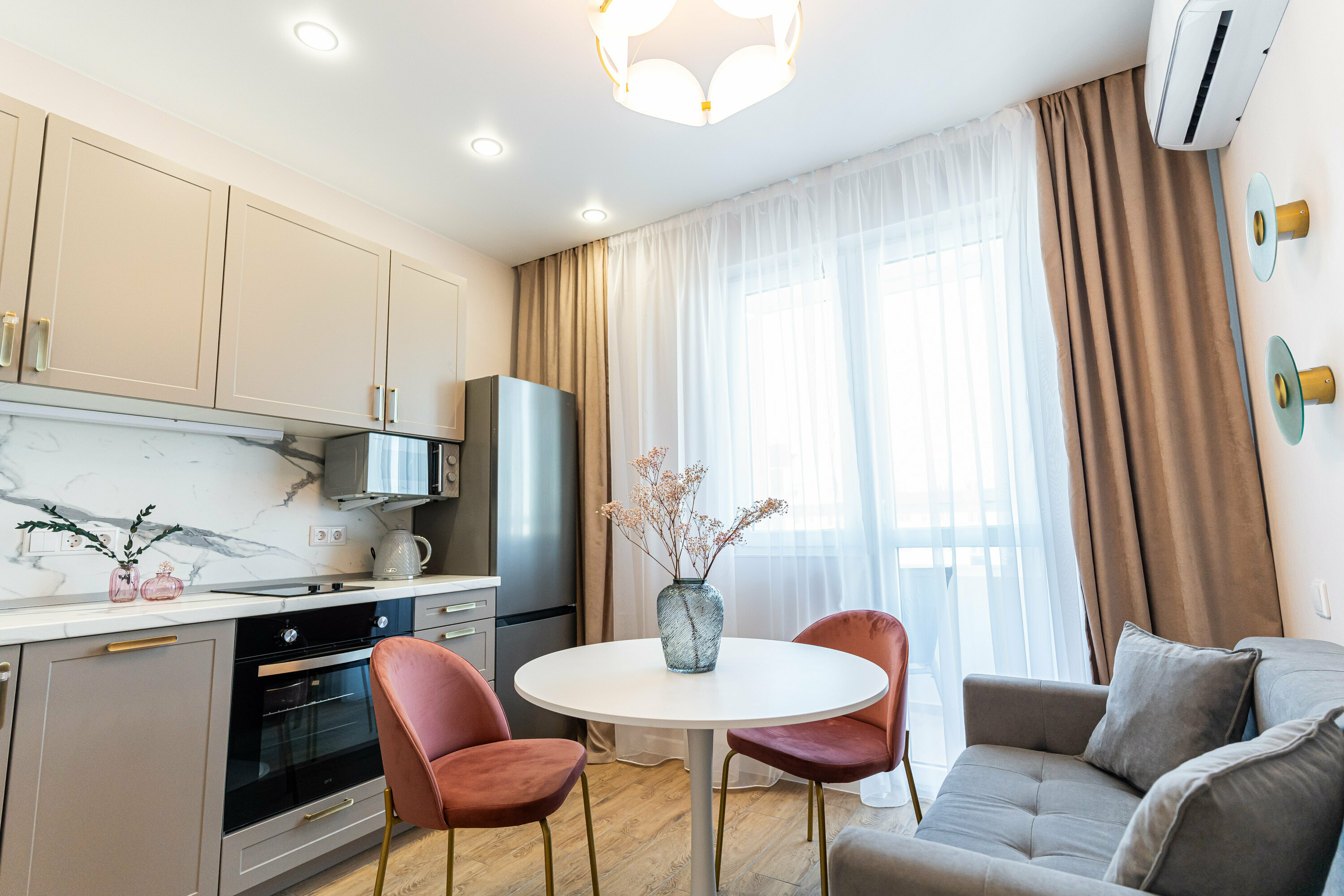 Апартаменты с 1 спальней